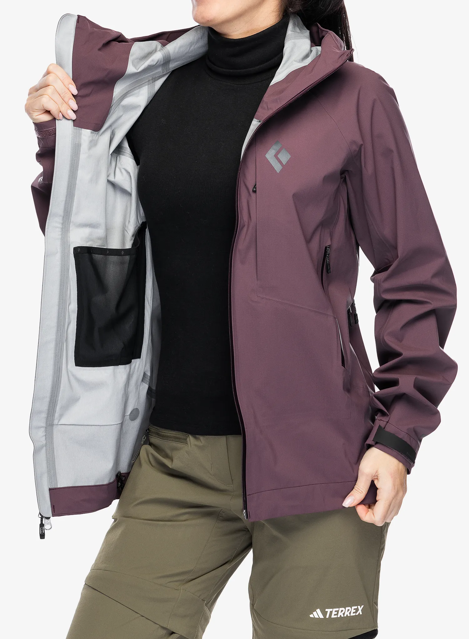Ženska jakna s membranom Black Diamond Highline Stretch Shell - fig