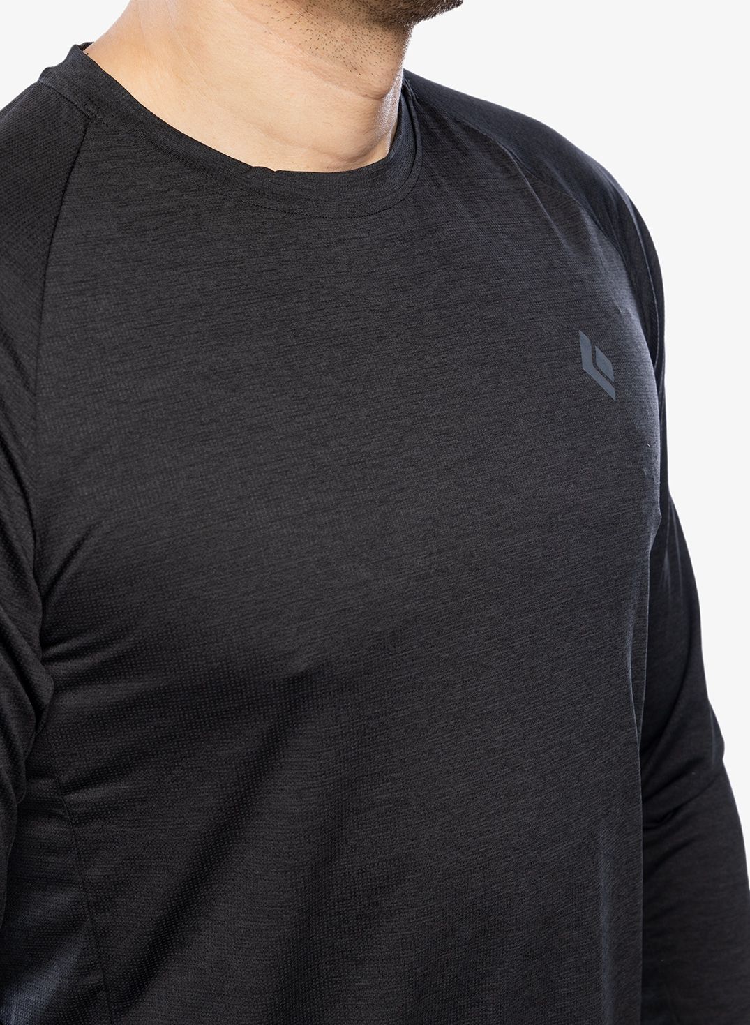 Majica dugih rukava Black Diamond Lightwire Tech Tee L/S - black