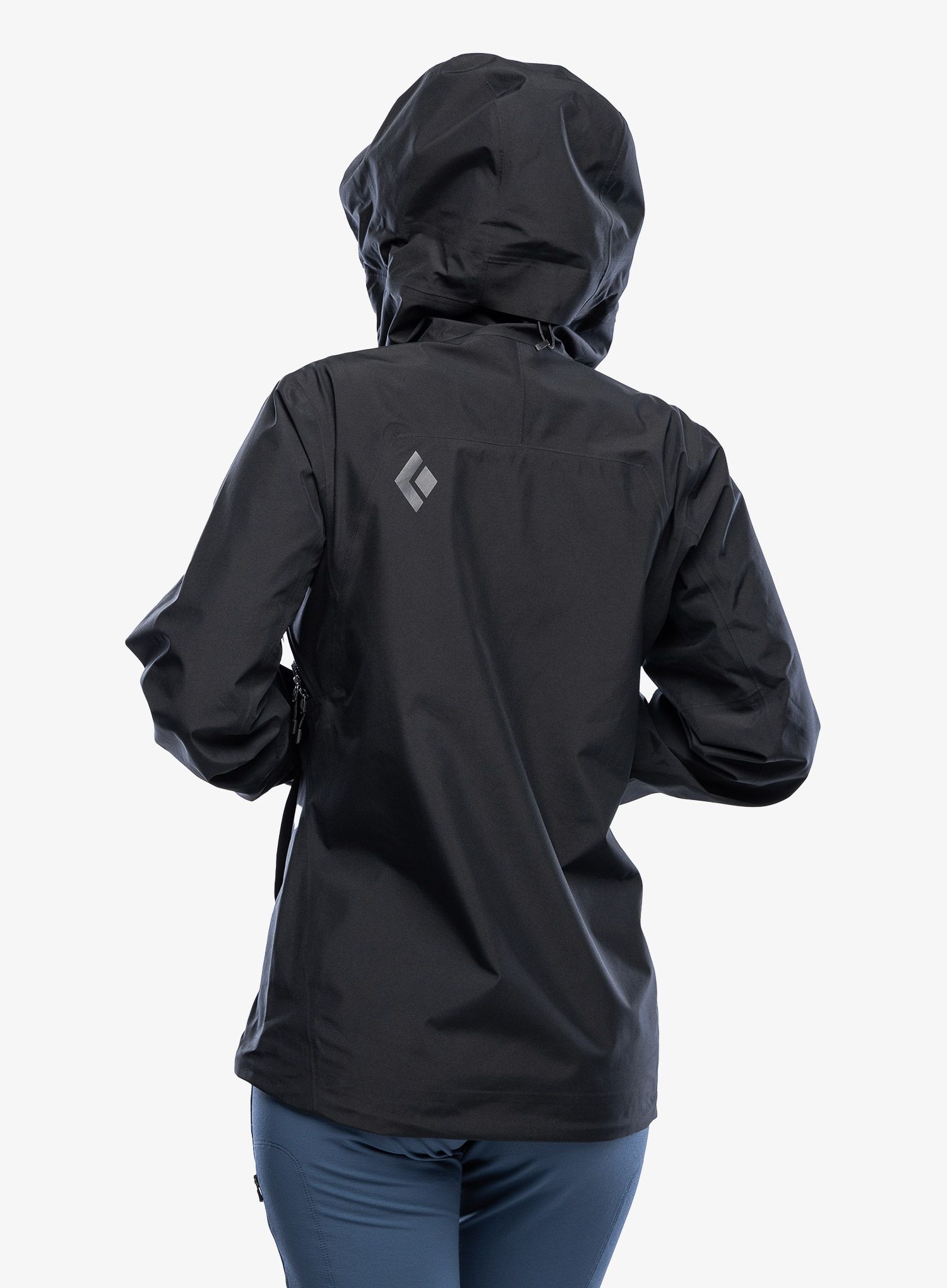 GORE-TEX ženska jakna Black Diamond Liquid Point Shell - black