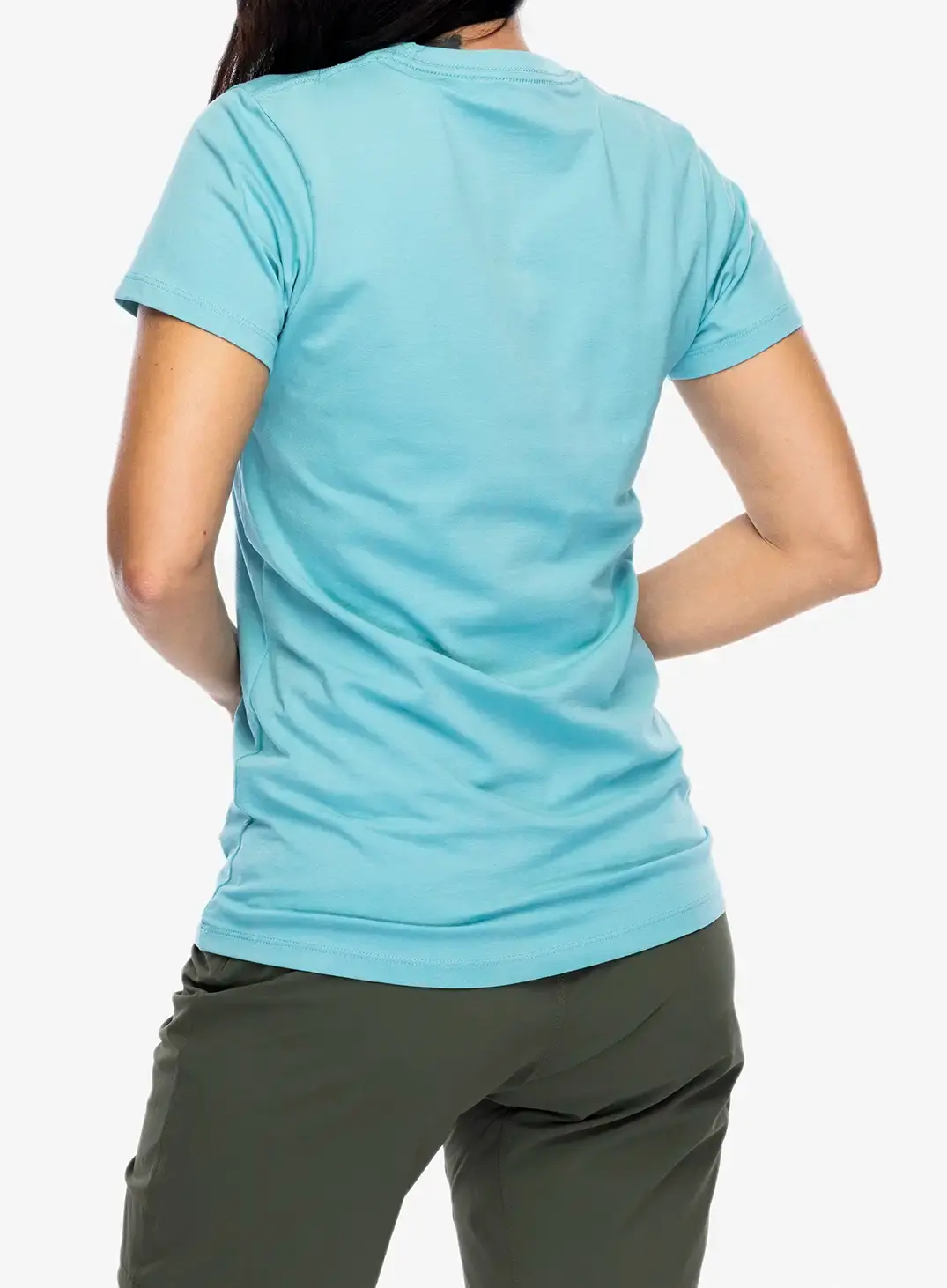 Ženska pamučna majica Black Diamond Luminary SS Tee - coastal blue