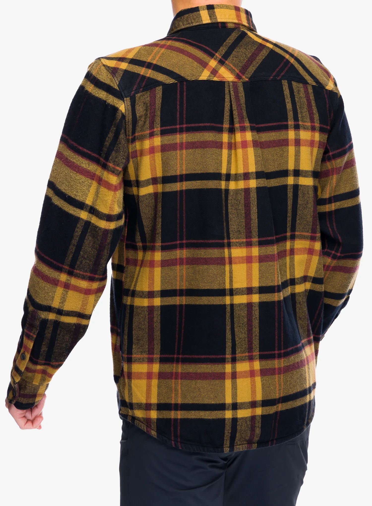 Planinarska košulja Black Diamond Project Flannel - black/flax plaid