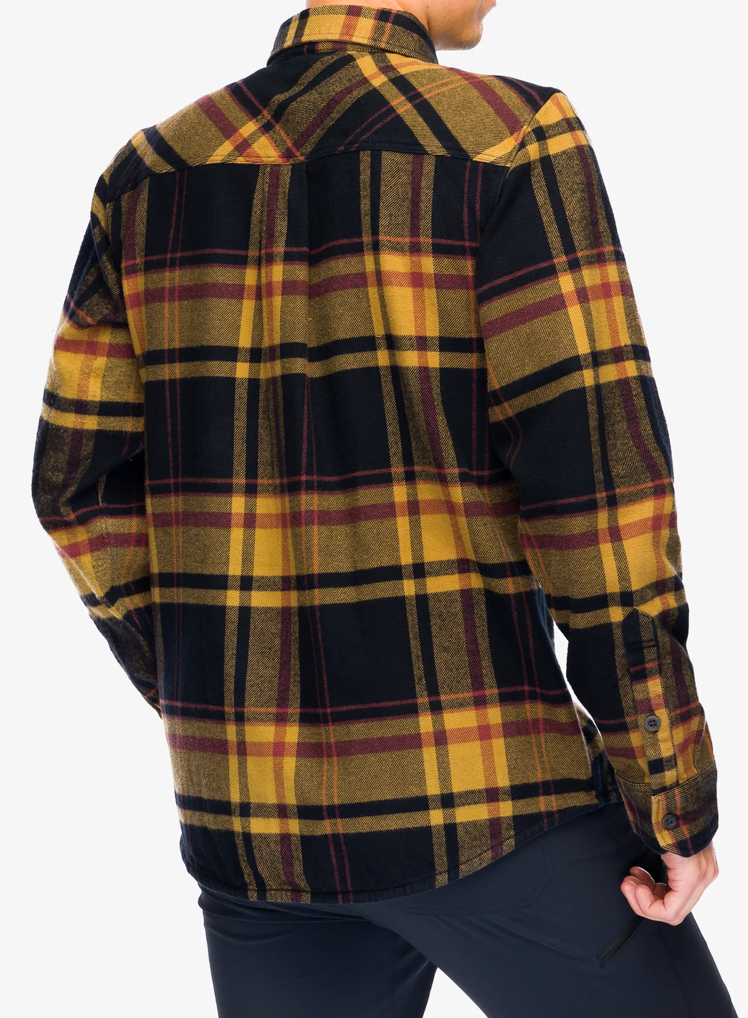 Planinarska košulja Black Diamond Project Flannel - black/flax plaid
