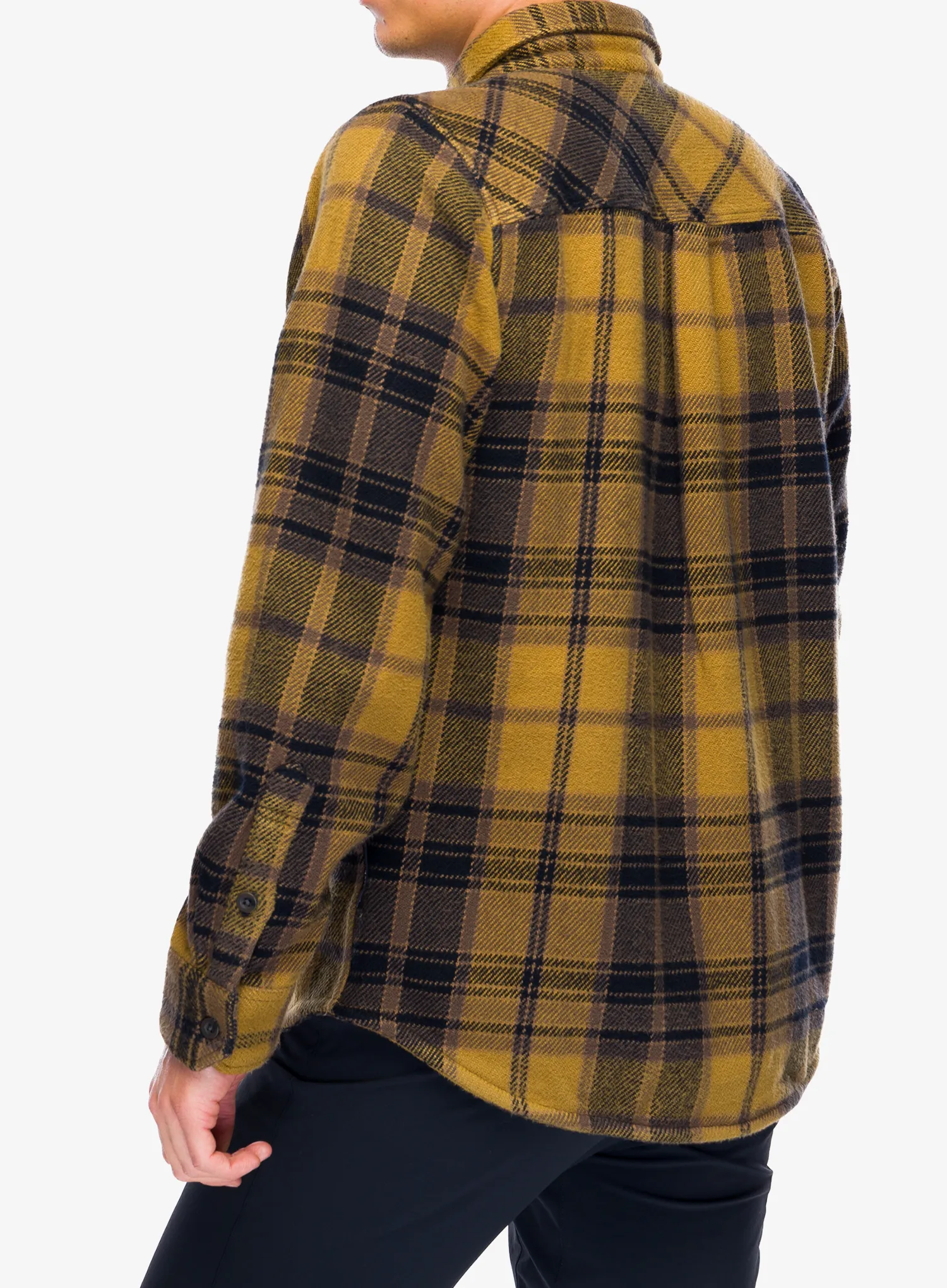 Planinarska košulja Black Diamond Project Heavy Flannel - flax/black plaid