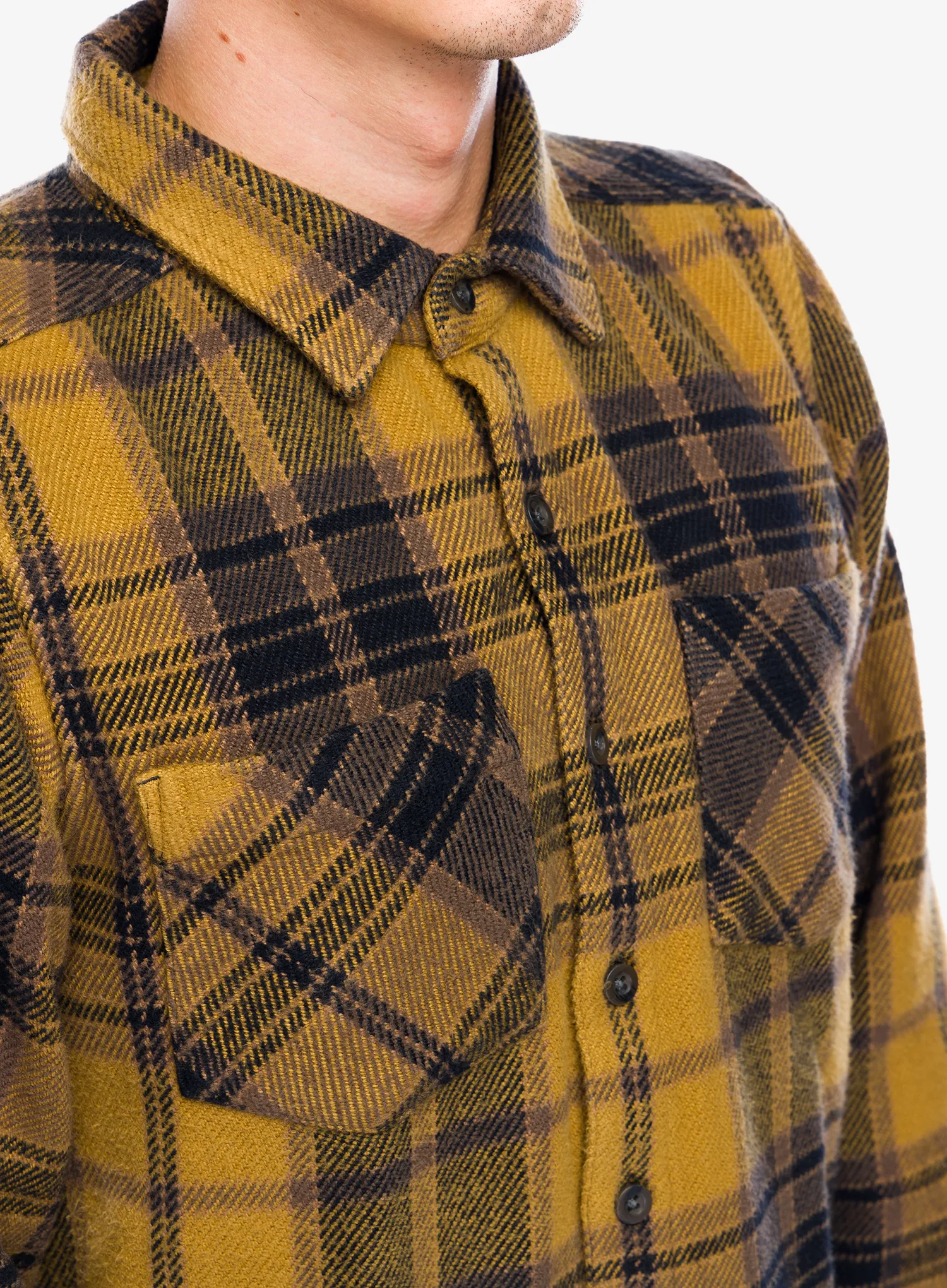 Planinarska košulja Black Diamond Project Heavy Flannel - flax/black plaid
