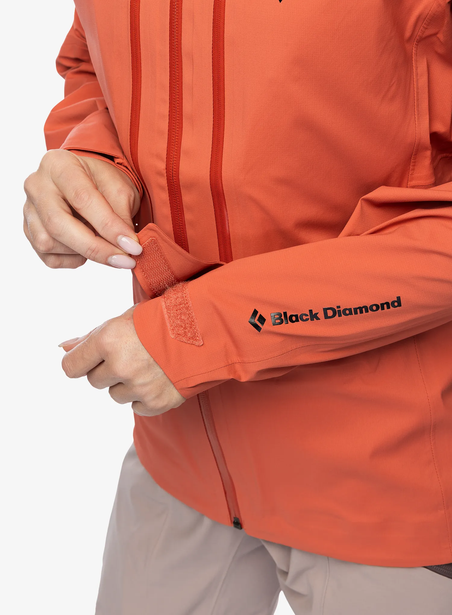 Ženska jakna s membranom Black Diamond Recon LT Shell - baja sunrise