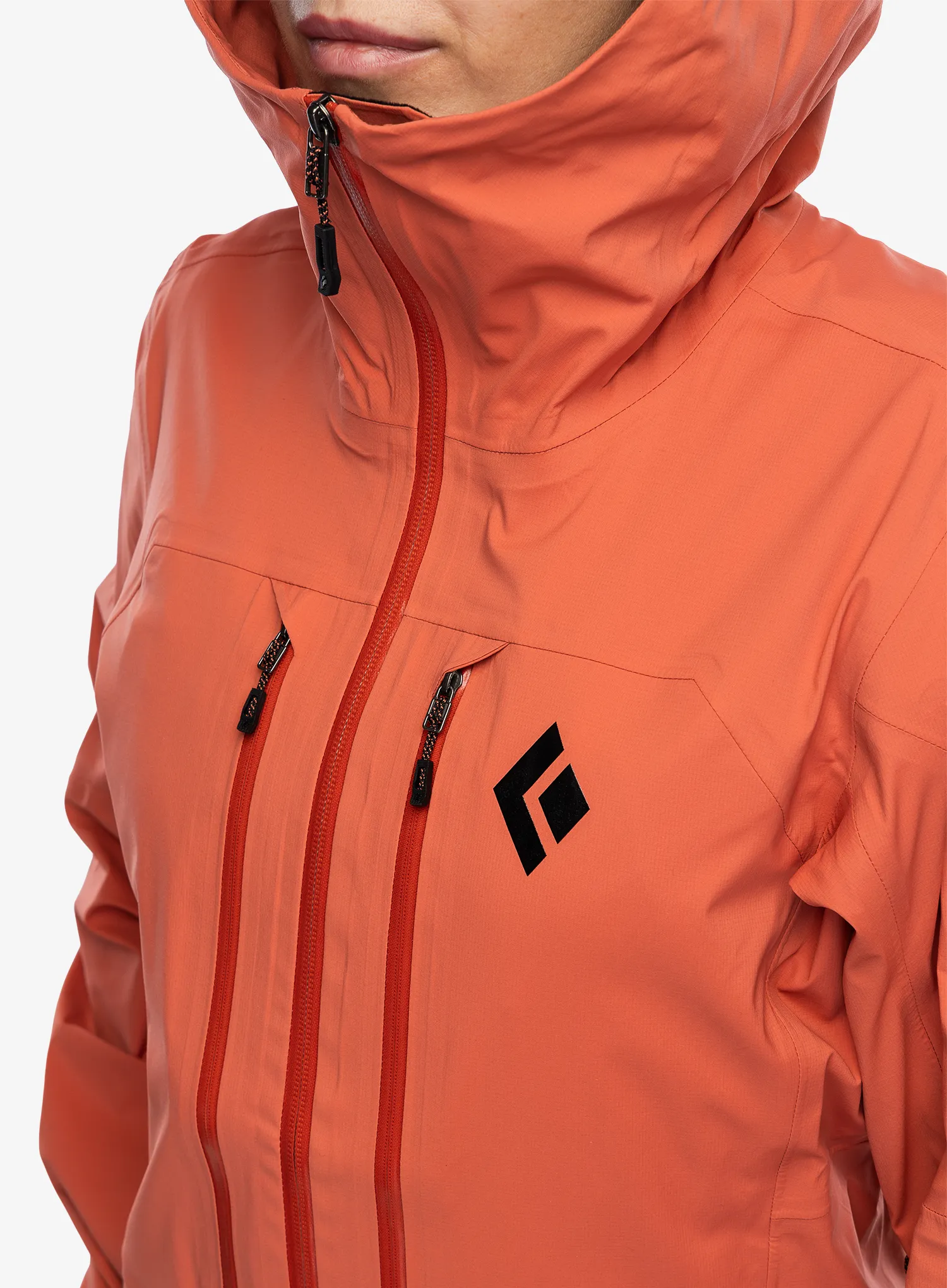 Ženska jakna s membranom Black Diamond Recon LT Shell - baja sunrise
