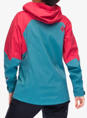 Ženska jakna Black Diamond Recon LT Shell - coral red/creek blue