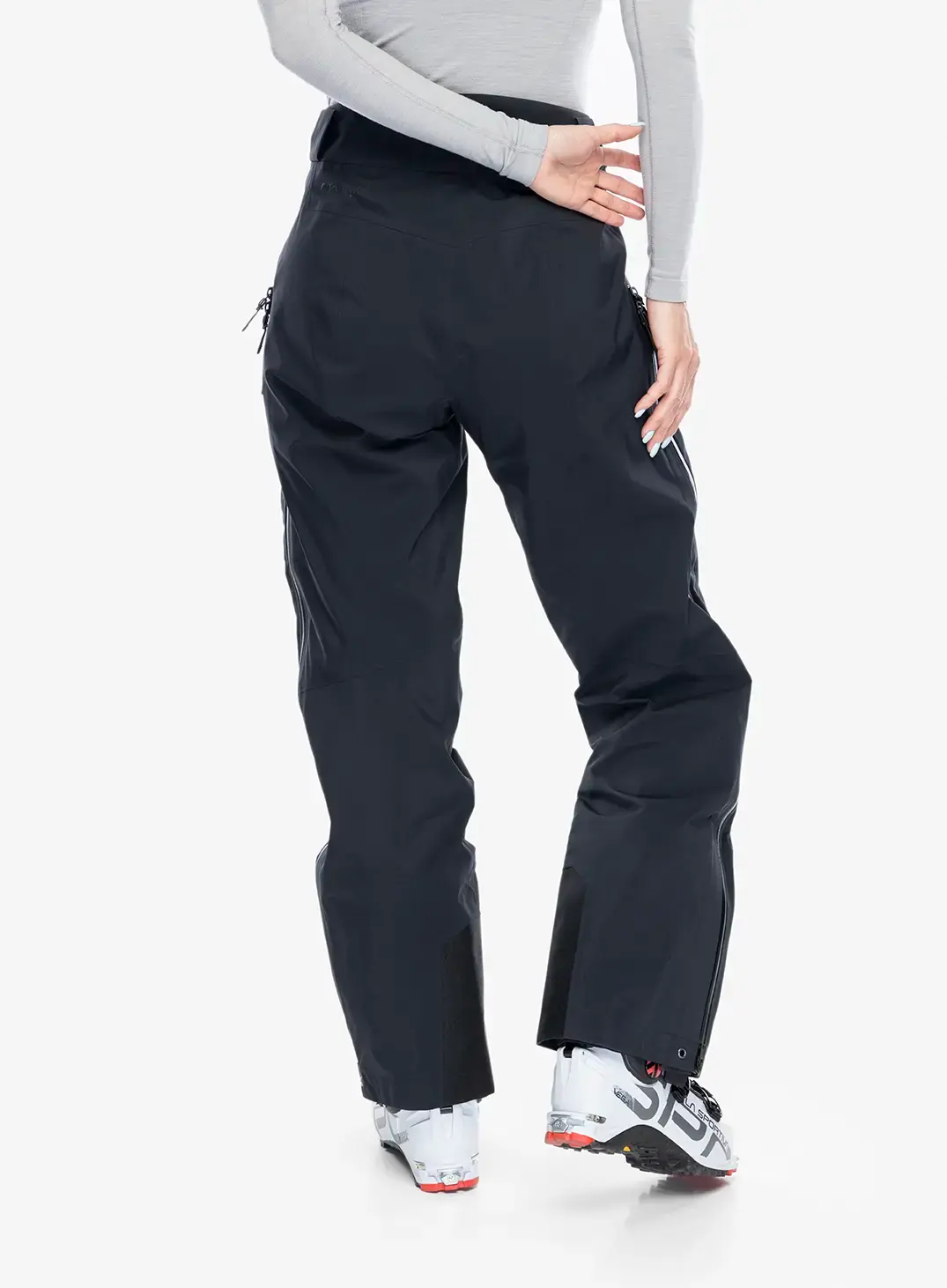 Ženske skijaške hlače Black Diamond Sharp End Pants - black