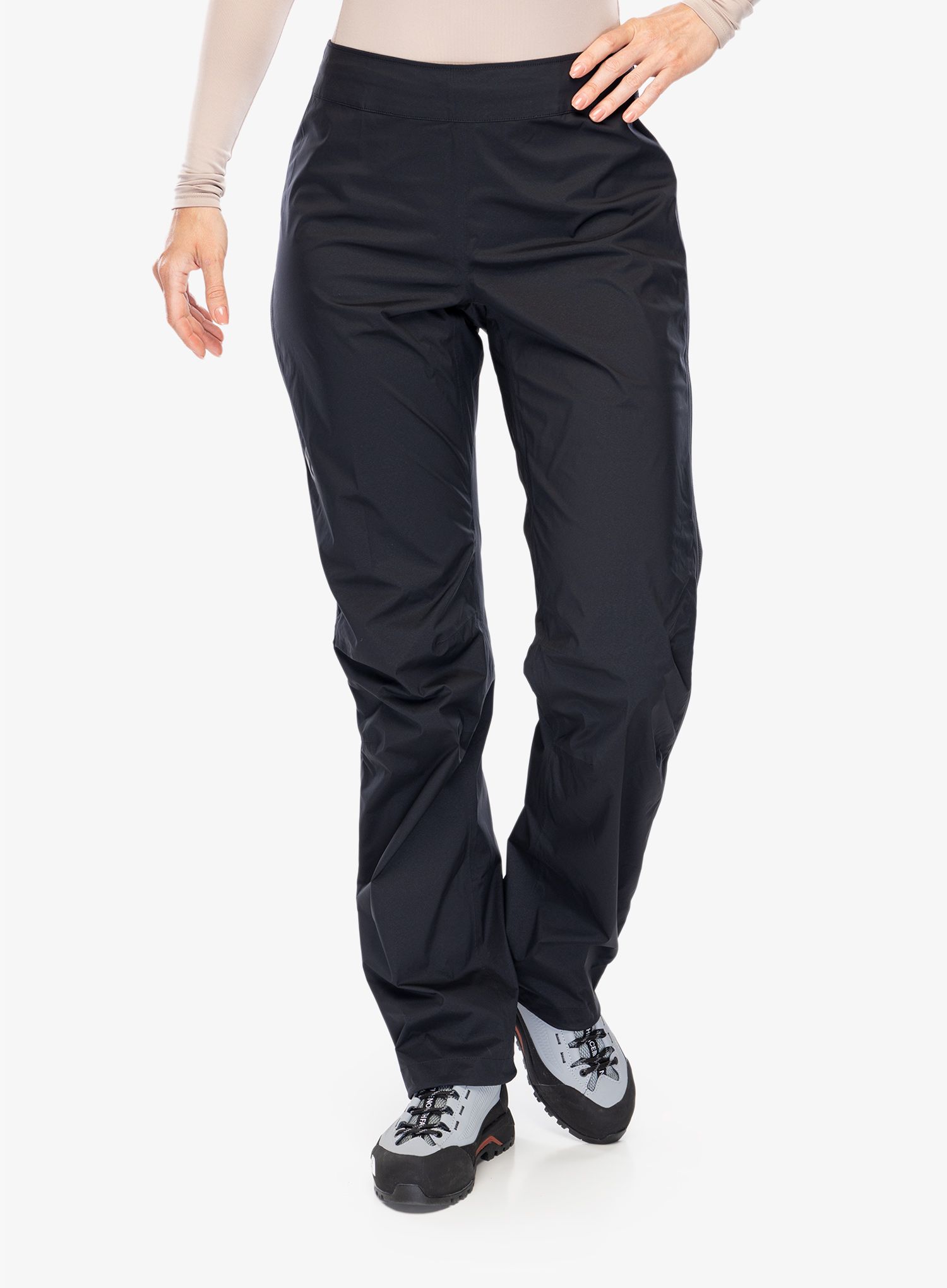 Ženske hlače Black Diamond StormLine Stretch FZ Rain Pants - black