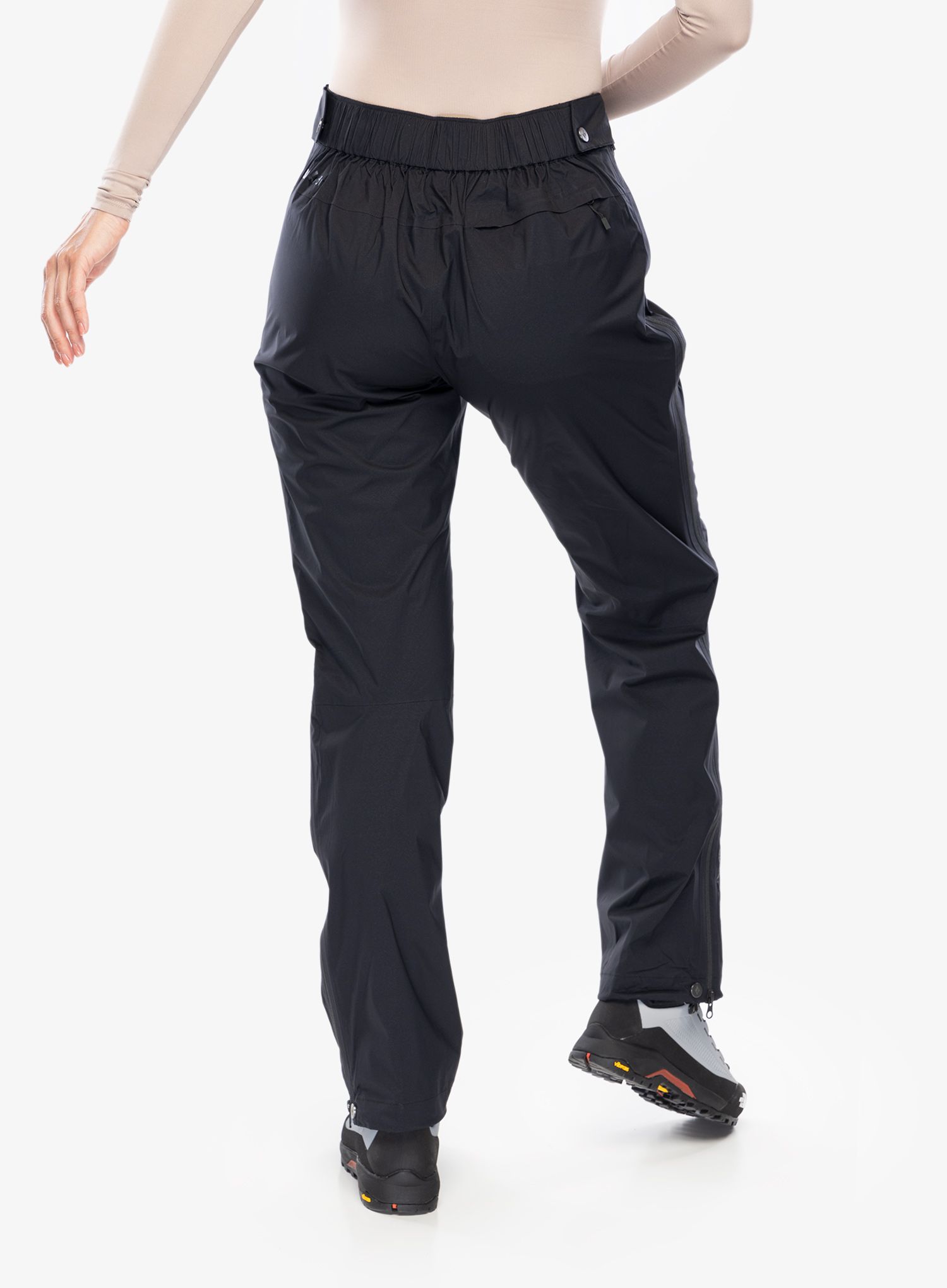 Ženske hlače Black Diamond StormLine Stretch FZ Rain Pants - black