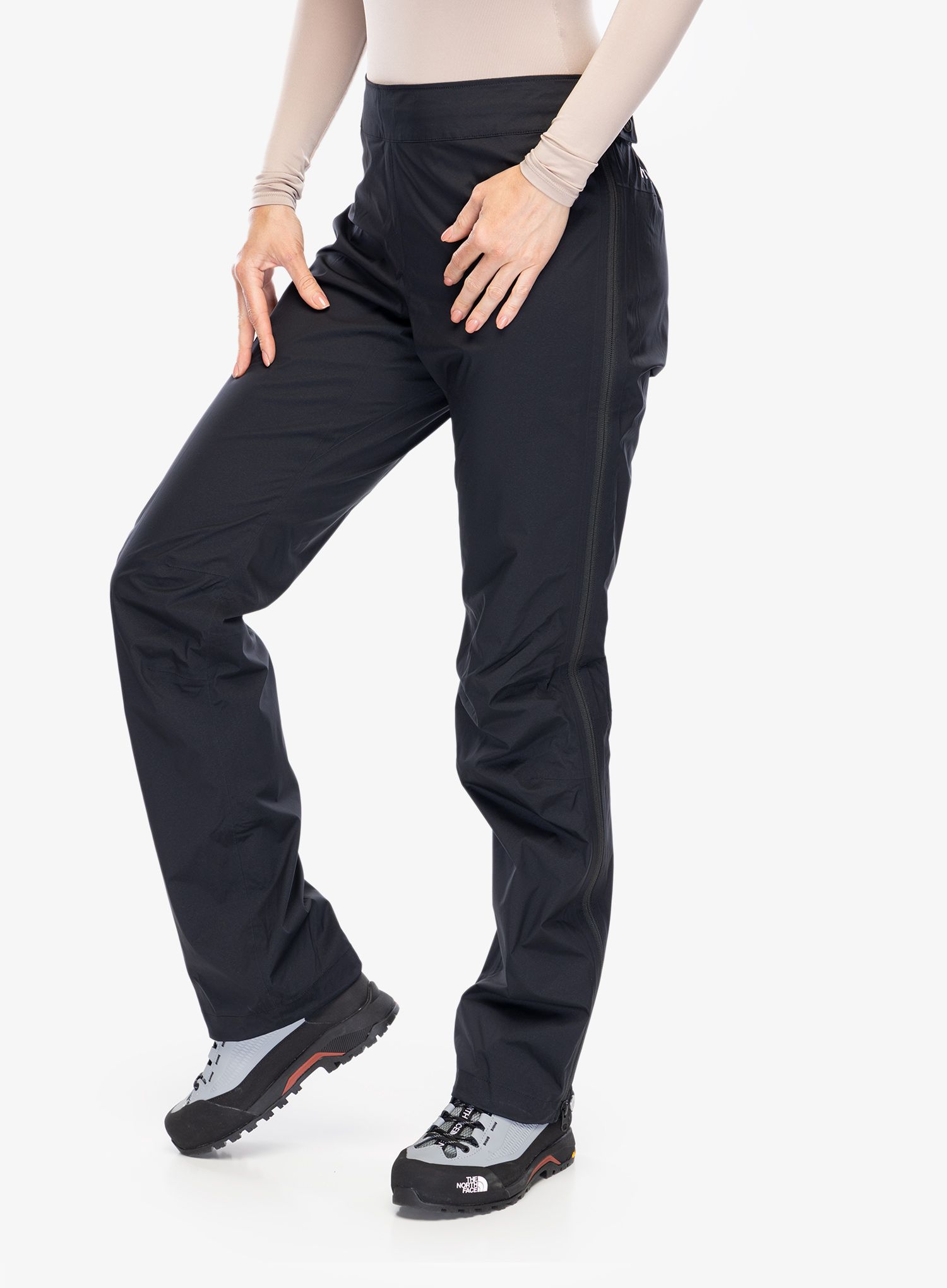 Ženske hlače Black Diamond StormLine Stretch FZ Rain Pants - black