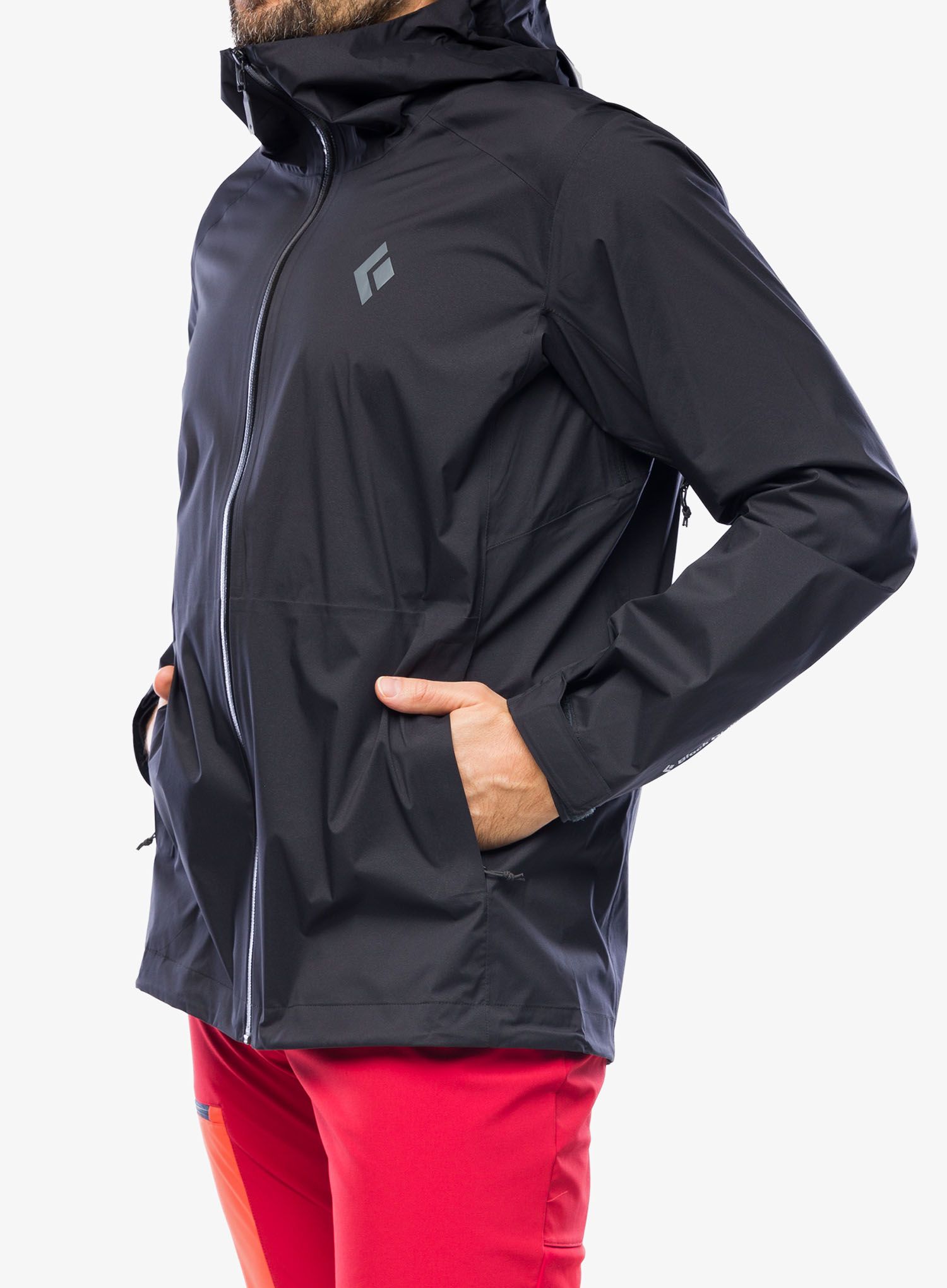 Jakna Black Diamond StormLine Stretch Rain Shell - black