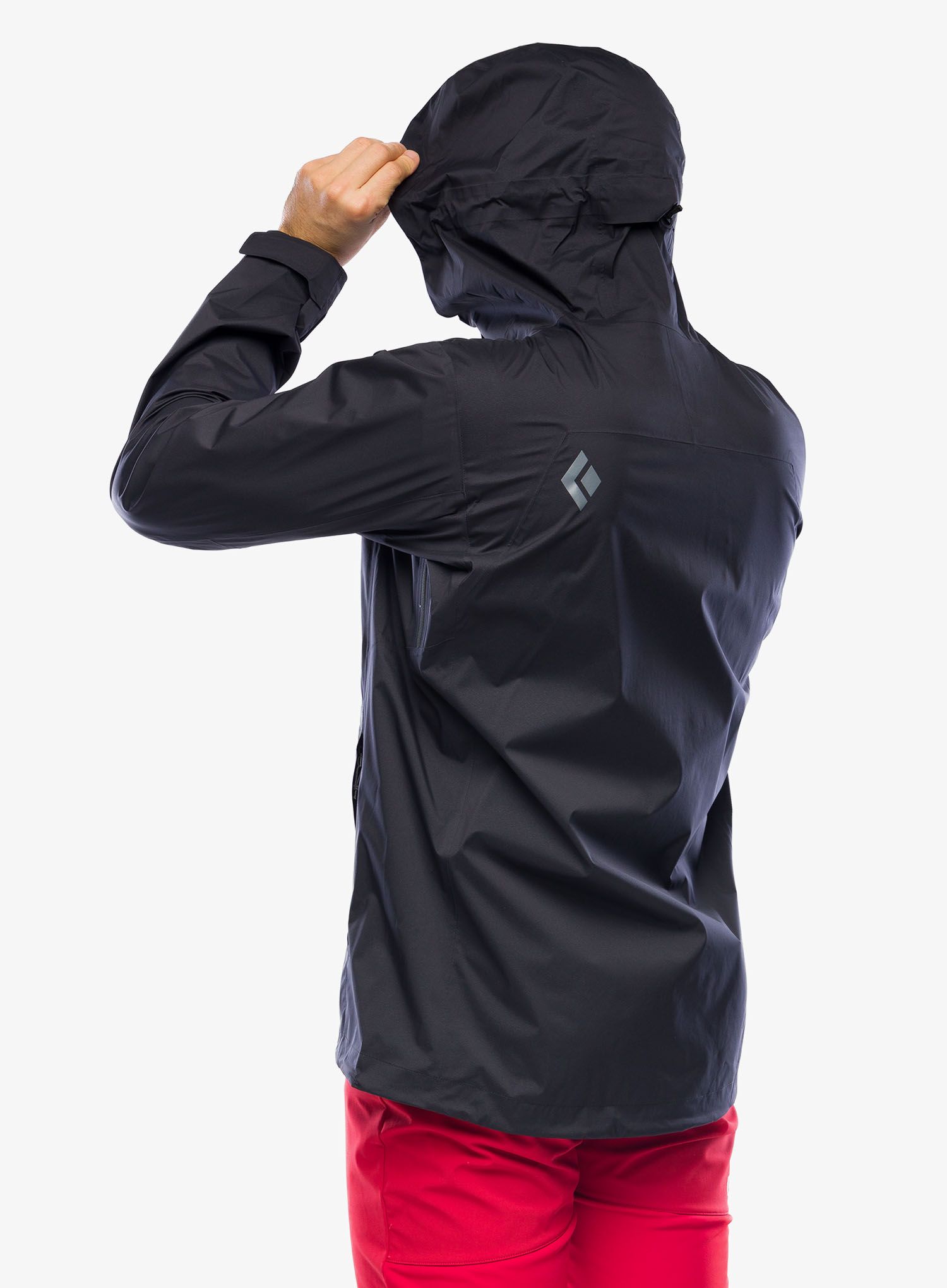 Jakna Black Diamond StormLine Stretch Rain Shell - black