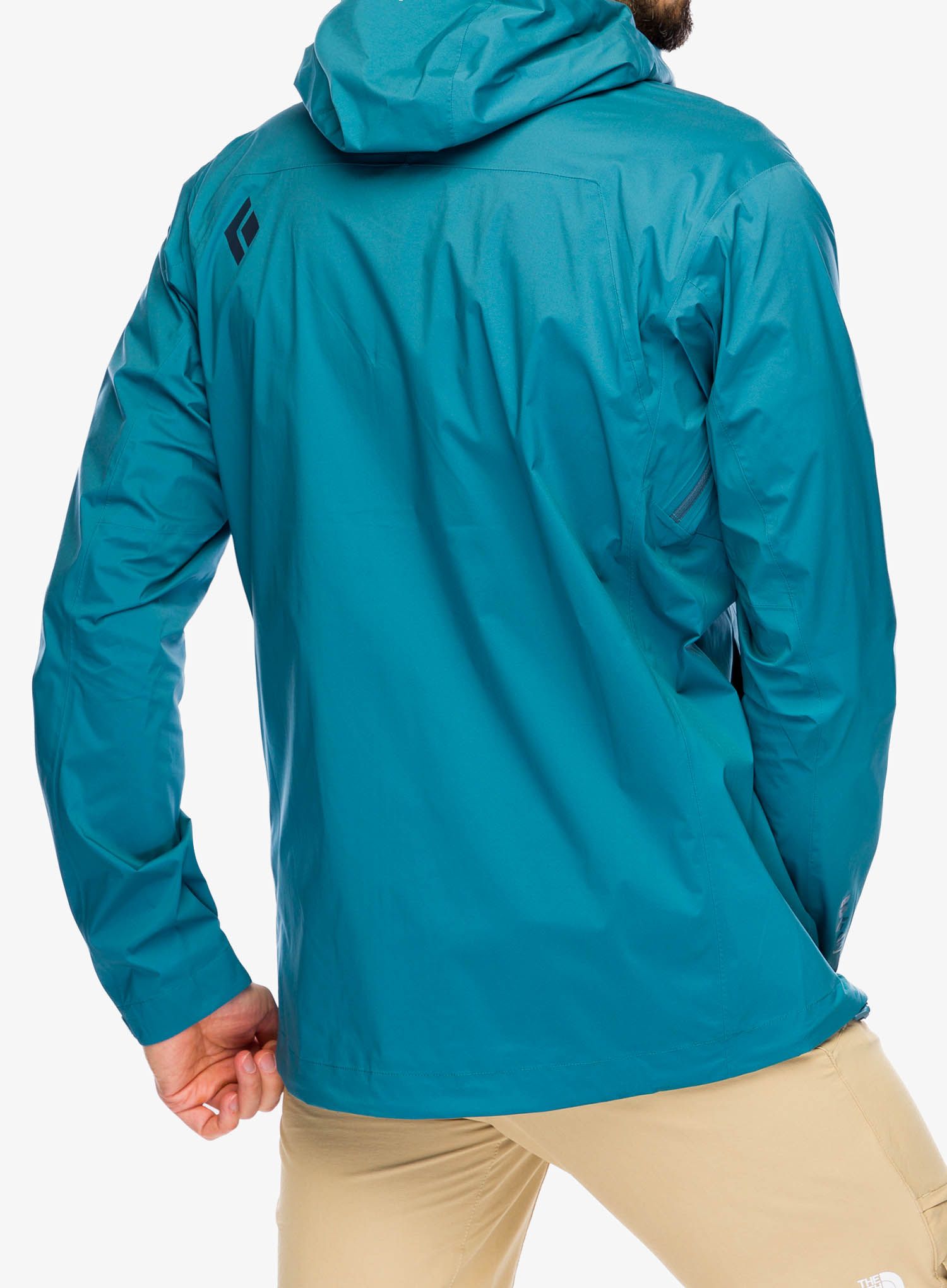 Jakna Black Diamond StormLine Stretch Rain Shell - creek blue