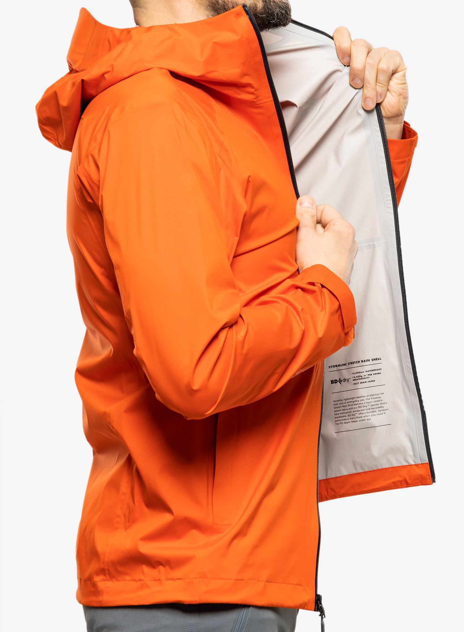 Jakna Black Diamond StormLine Stretch Rain Shell - octane