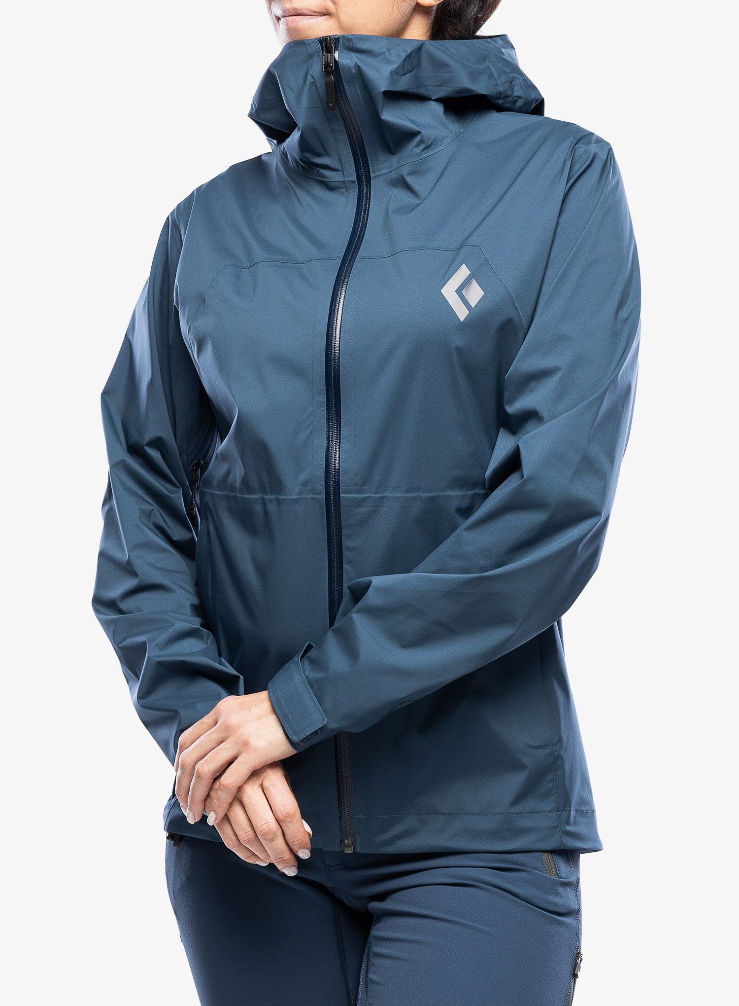 Ženska jakna Black Diamond Stormline Stretch Rain Shell - ink blue