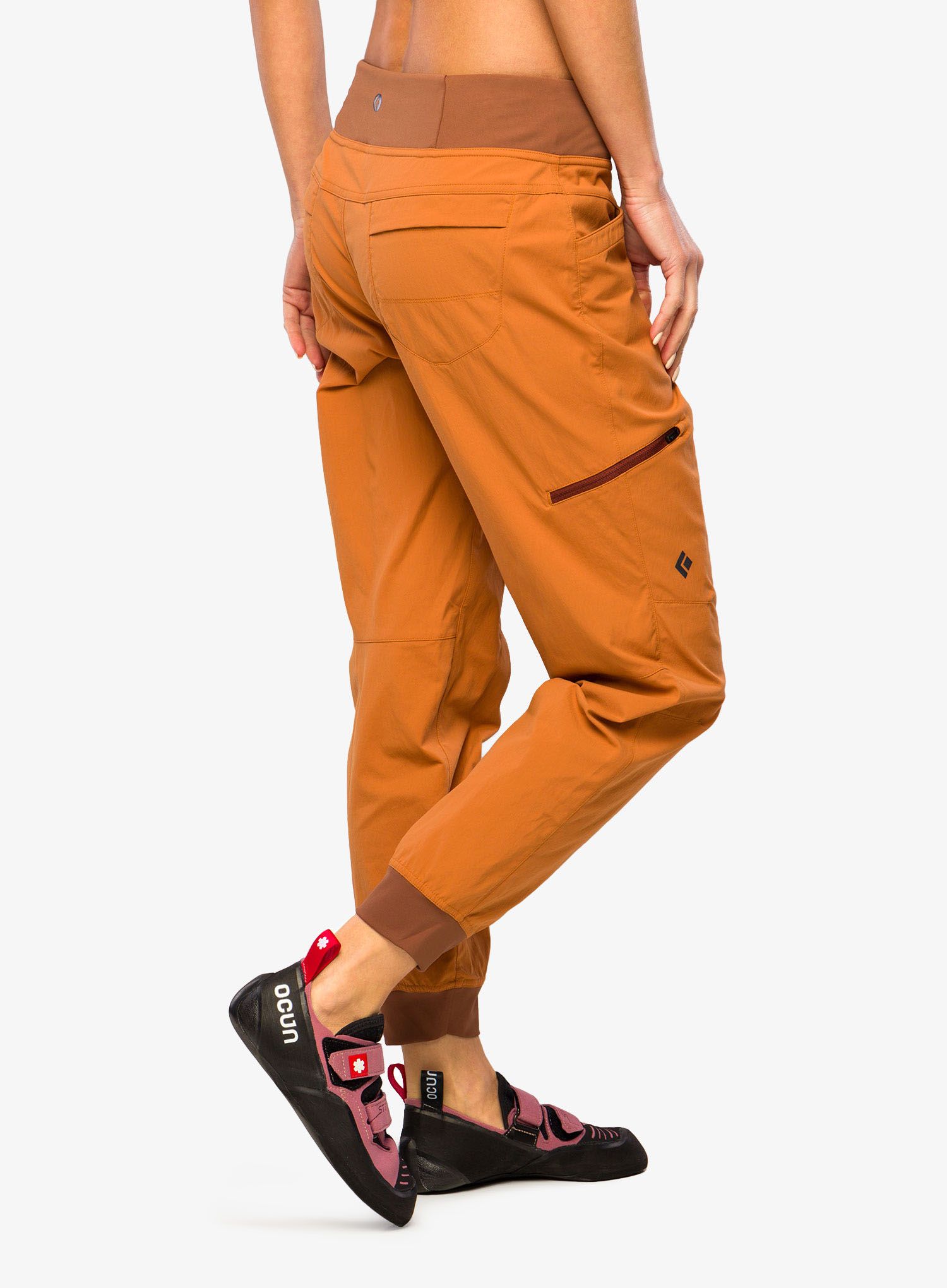 Ženske hlače Black Diamond Technician Jogger Pants - moab brown