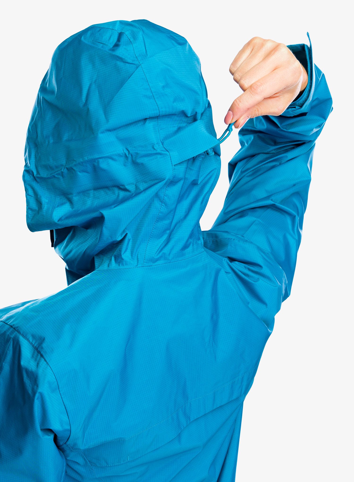 Ženska jakna Black Diamond Treeline Rain Shell - azul