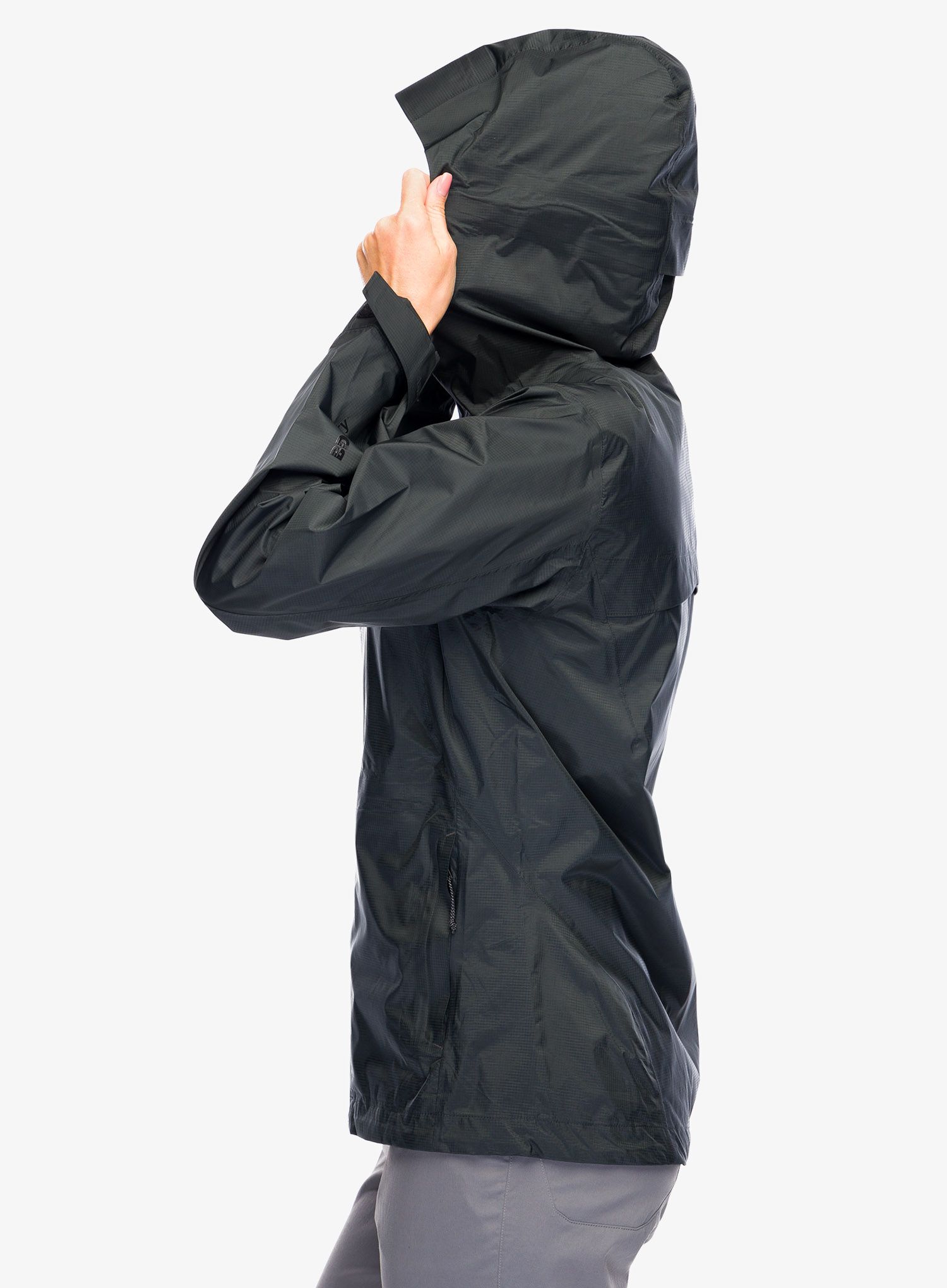 Ženska jakna Black Diamond Treeline Rain Shell - black