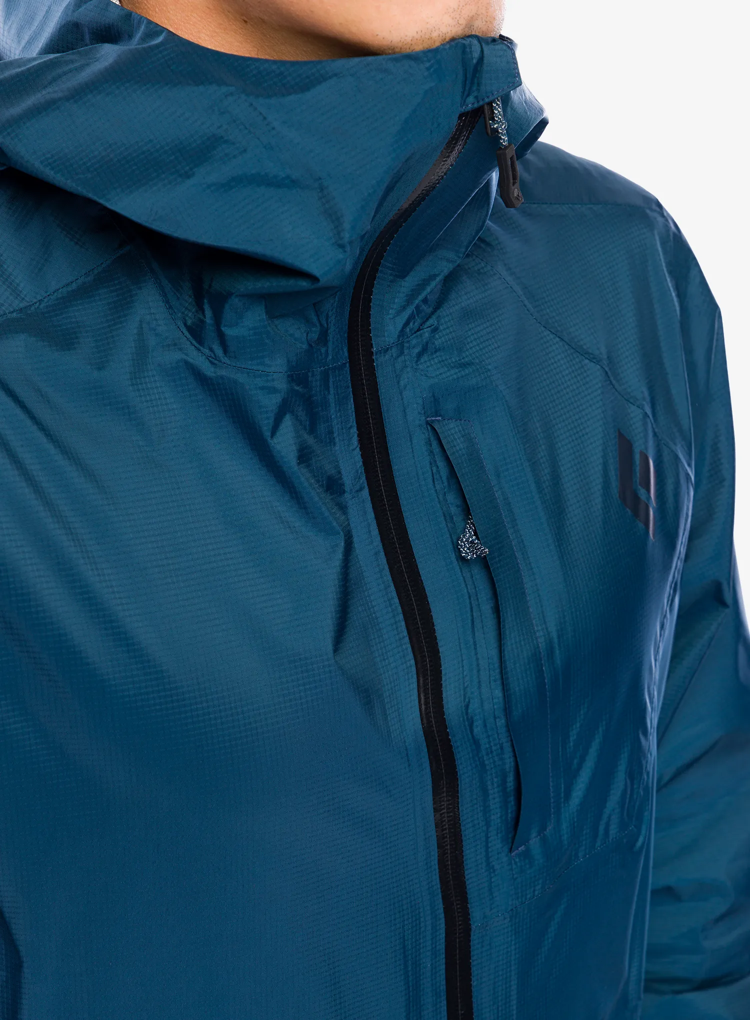 Kišna jakna Black Diamond Treeline Rain Shell - indigo