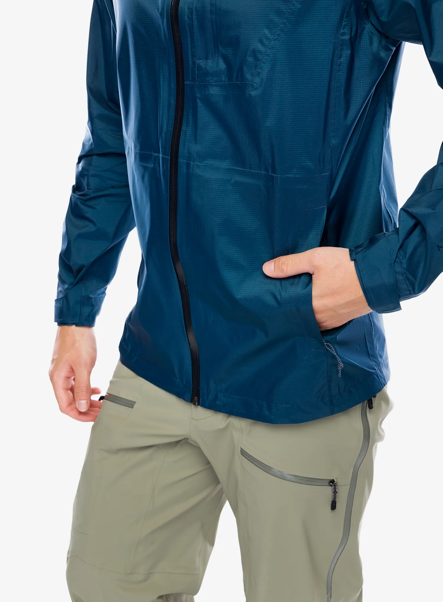 Kišna jakna Black Diamond Treeline Rain Shell - indigo