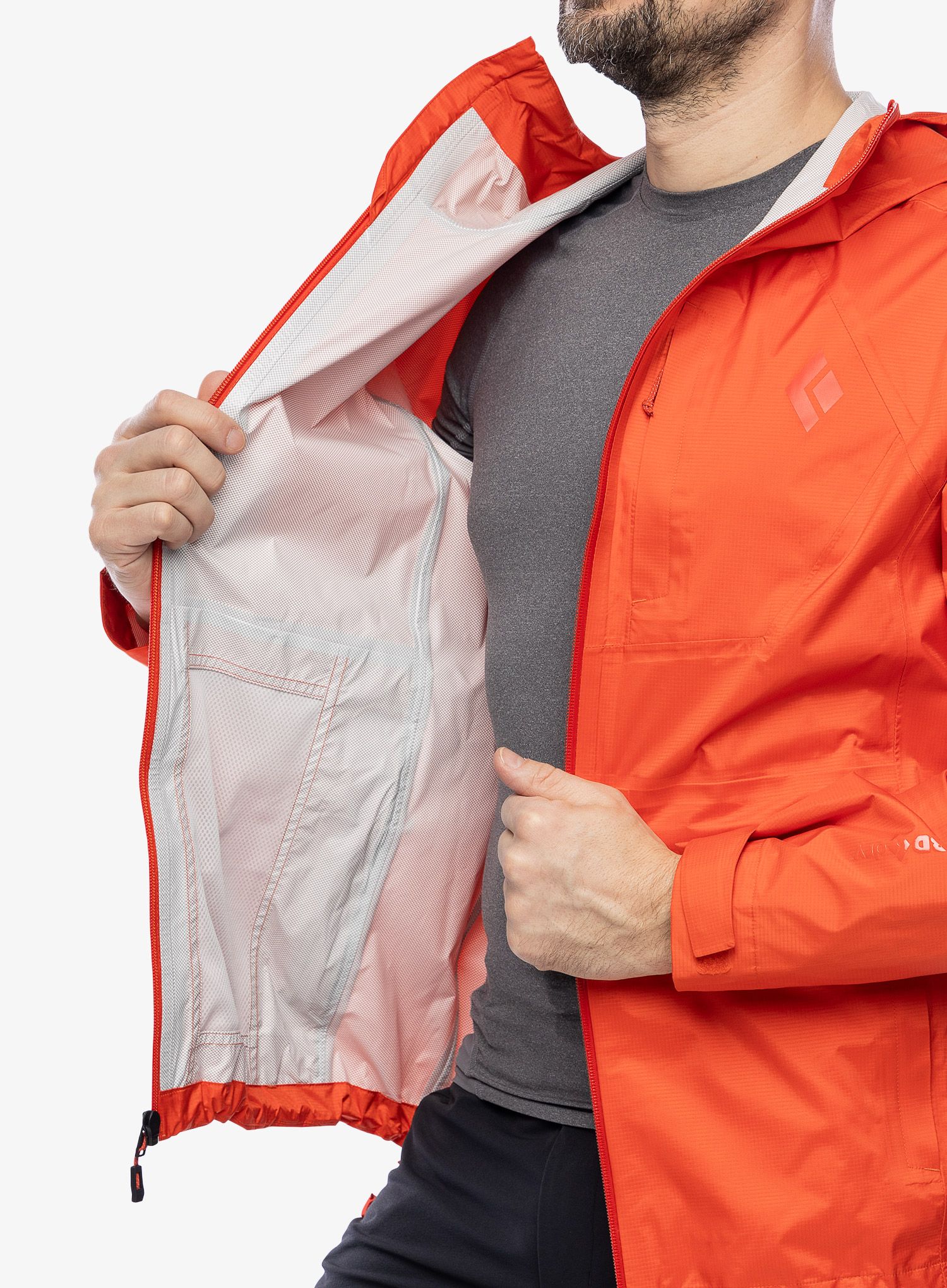 Kišna jakna Black Diamond Treeline Rain Shell - octane