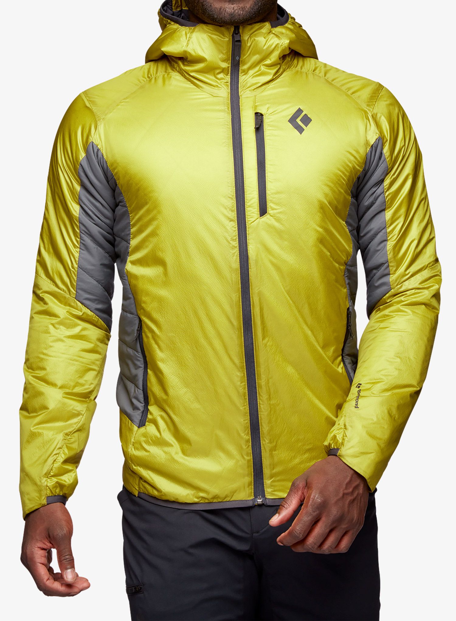 Jakna s postavom Black Diamond Vision Hybrid Hoody - sulphur