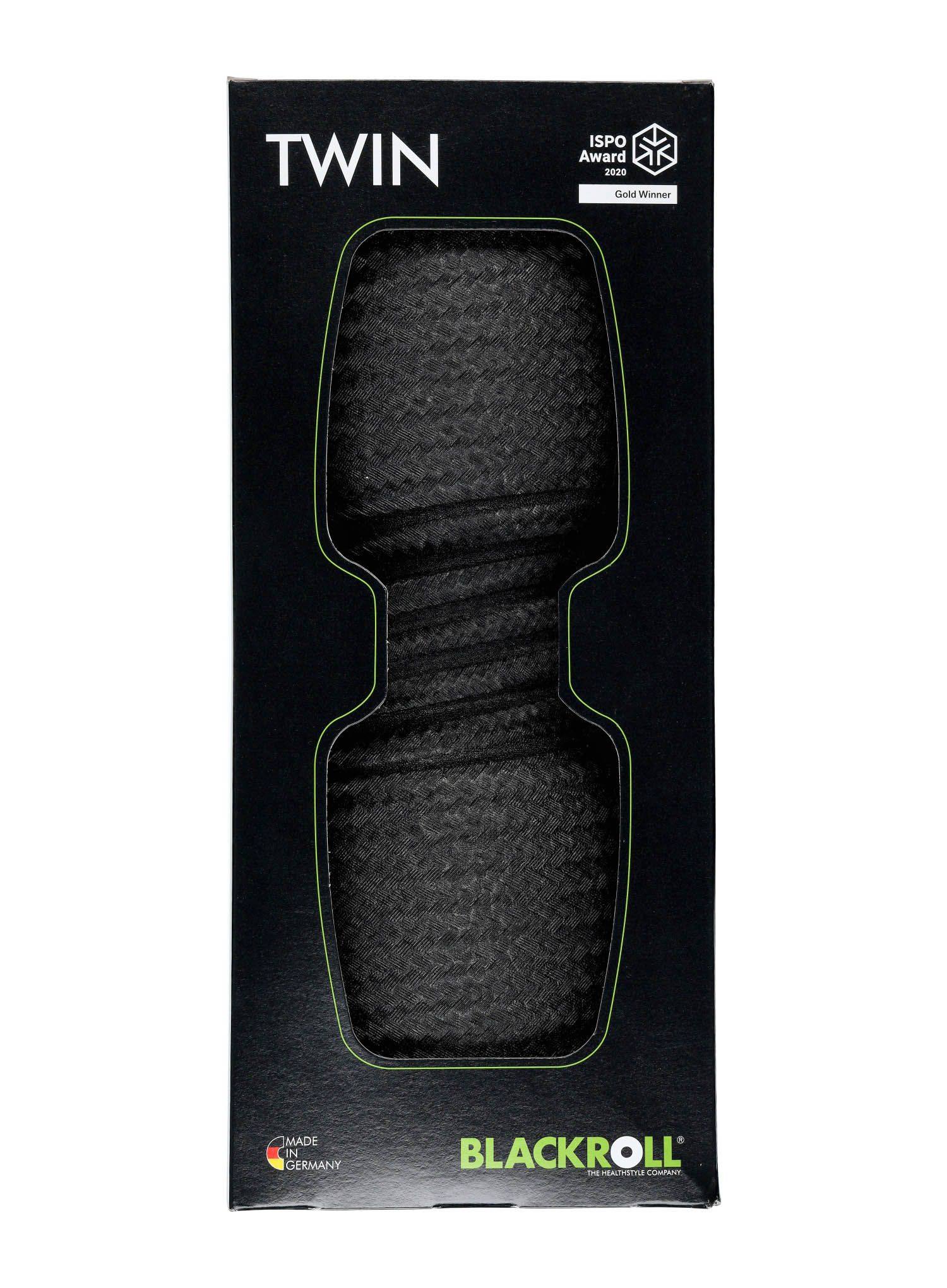 Valjak za masažu Blackroll Twin - black