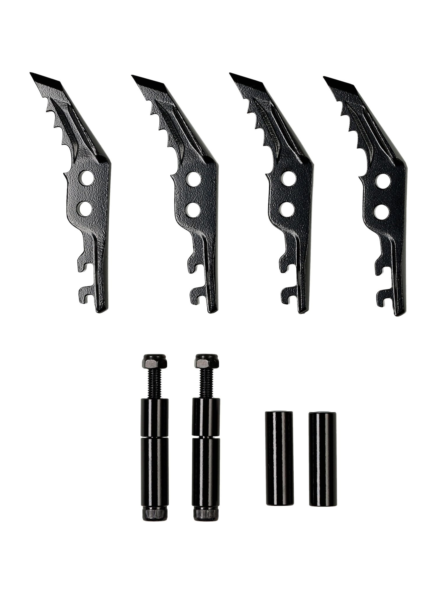Prednji zubi za dereze Blue Ice Front Points Harfang Tech - black
