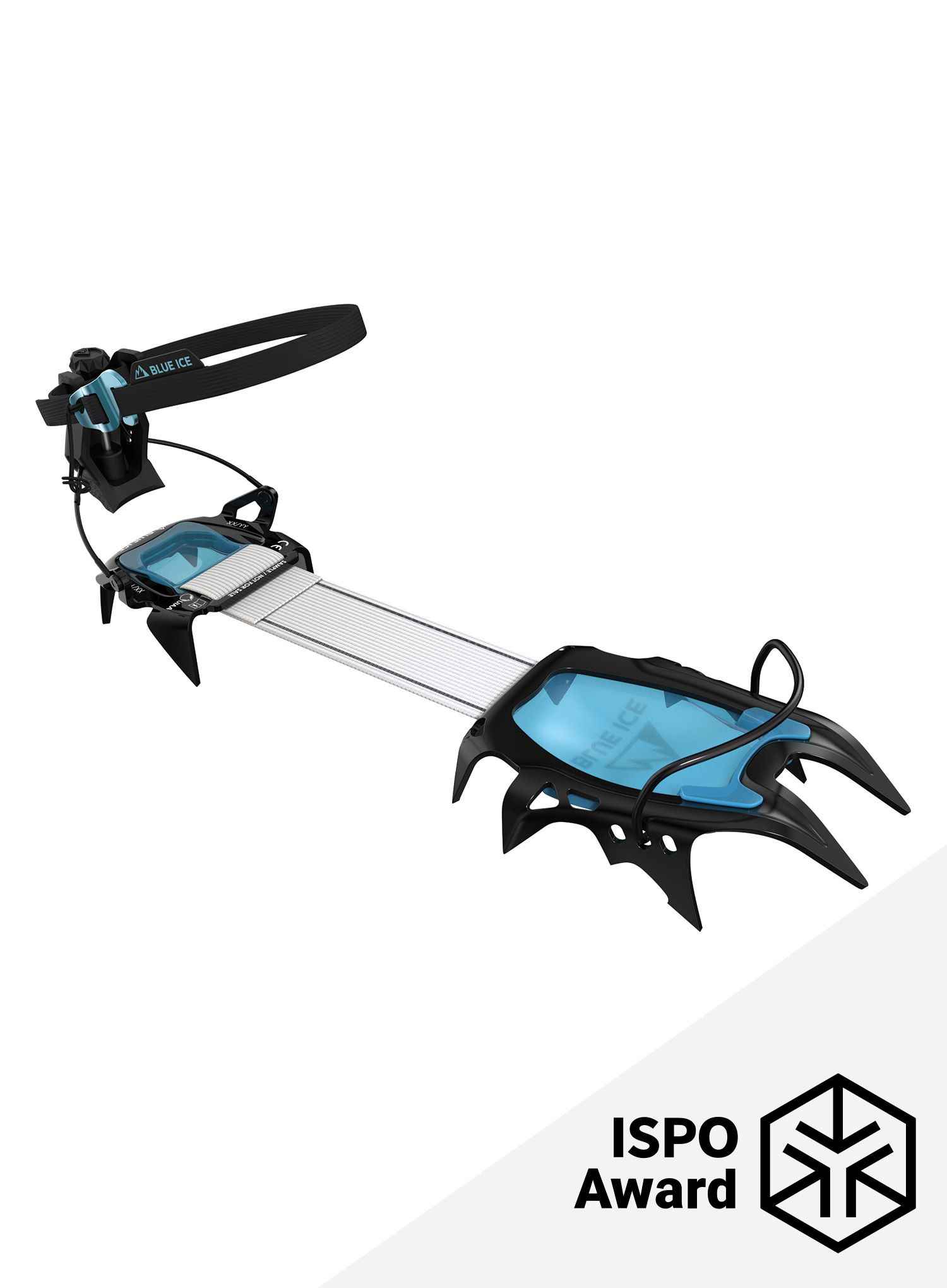 Automatske dereze Blue Ice Harfang Alpine Crampon - black