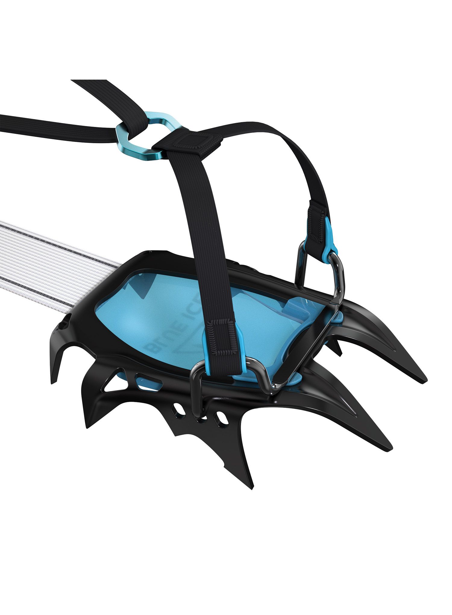 Automatske dereze Blue Ice Harfang Alpine Crampon - black