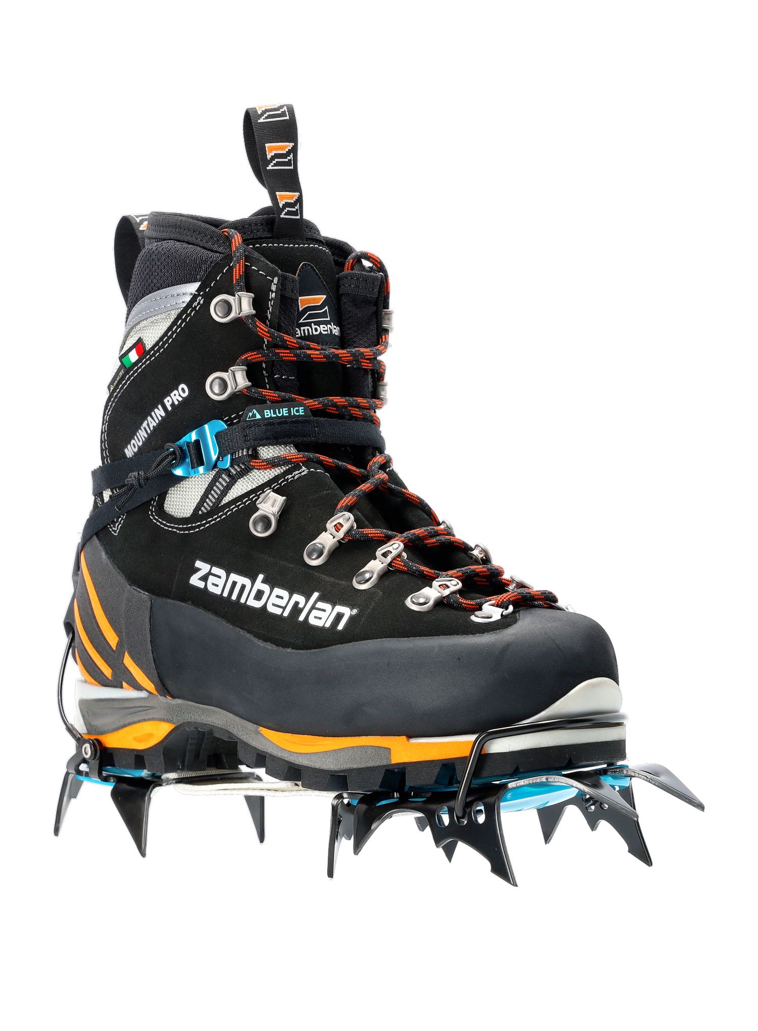 Automatske dereze Blue Ice Harfang Alpine Crampon - black