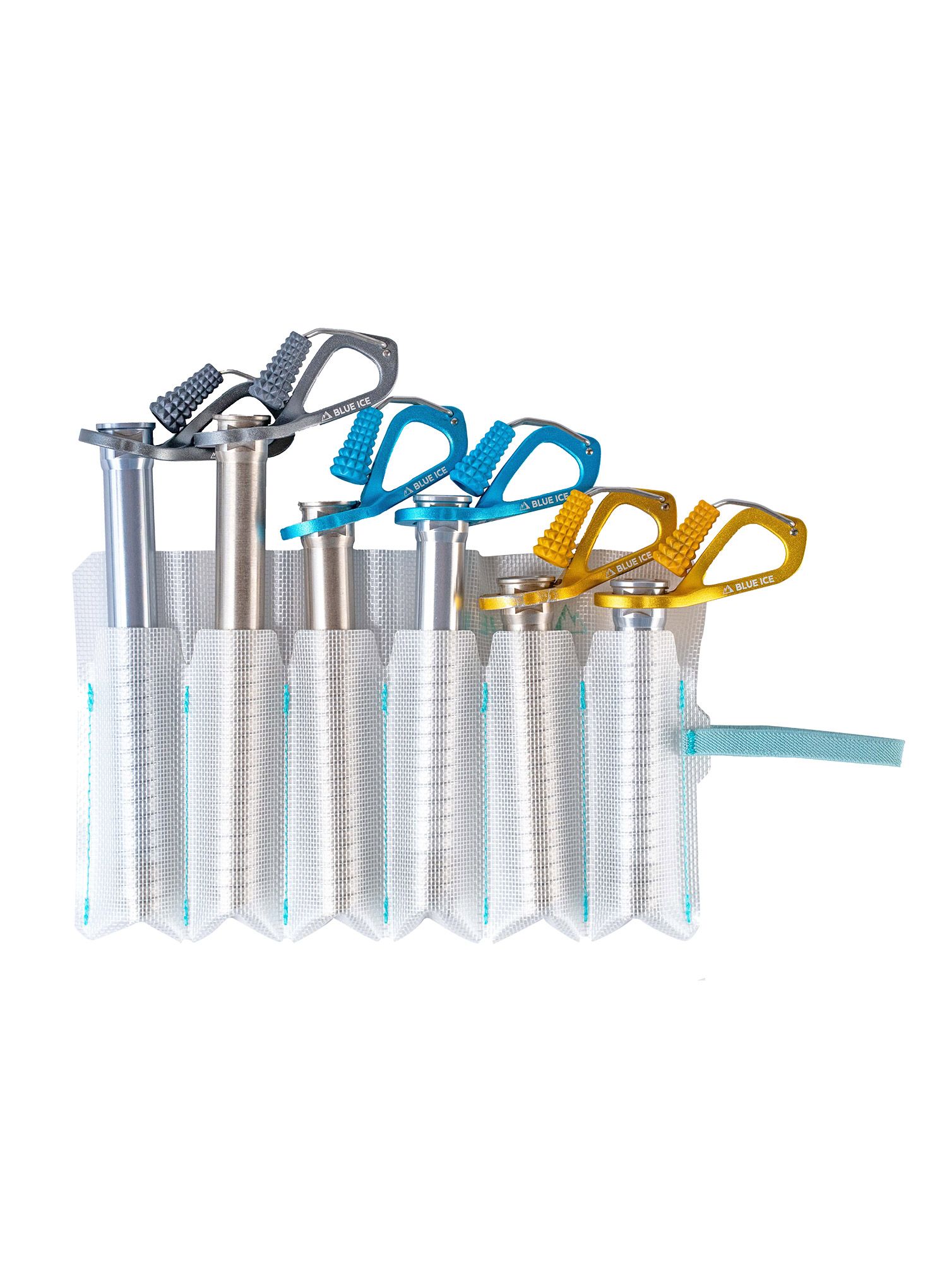 Futrola Blue Ice Rollup Ice Screw Holder - ice
