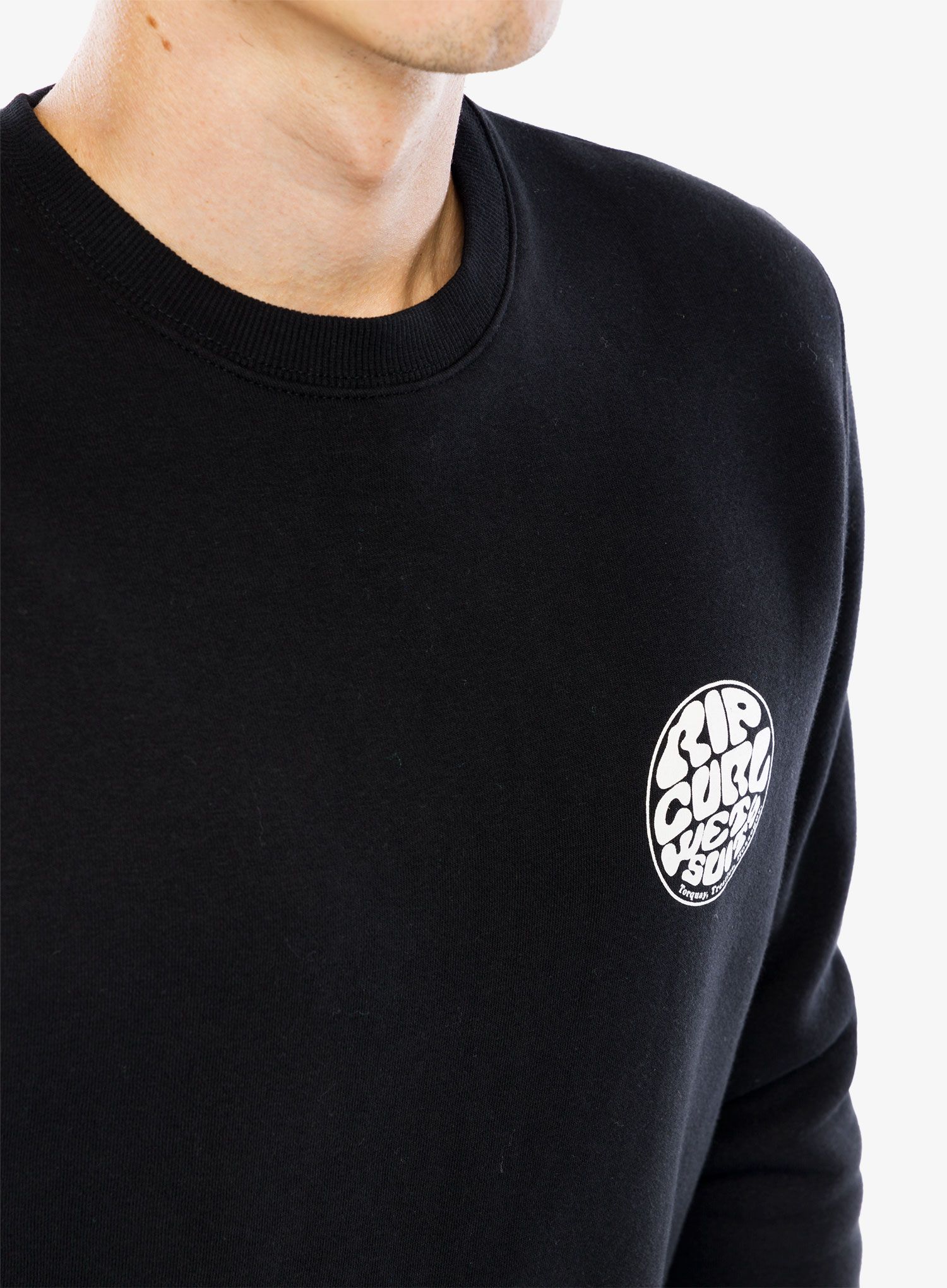 Dukserica Rip Curl Wetsuit Icon Crew - black