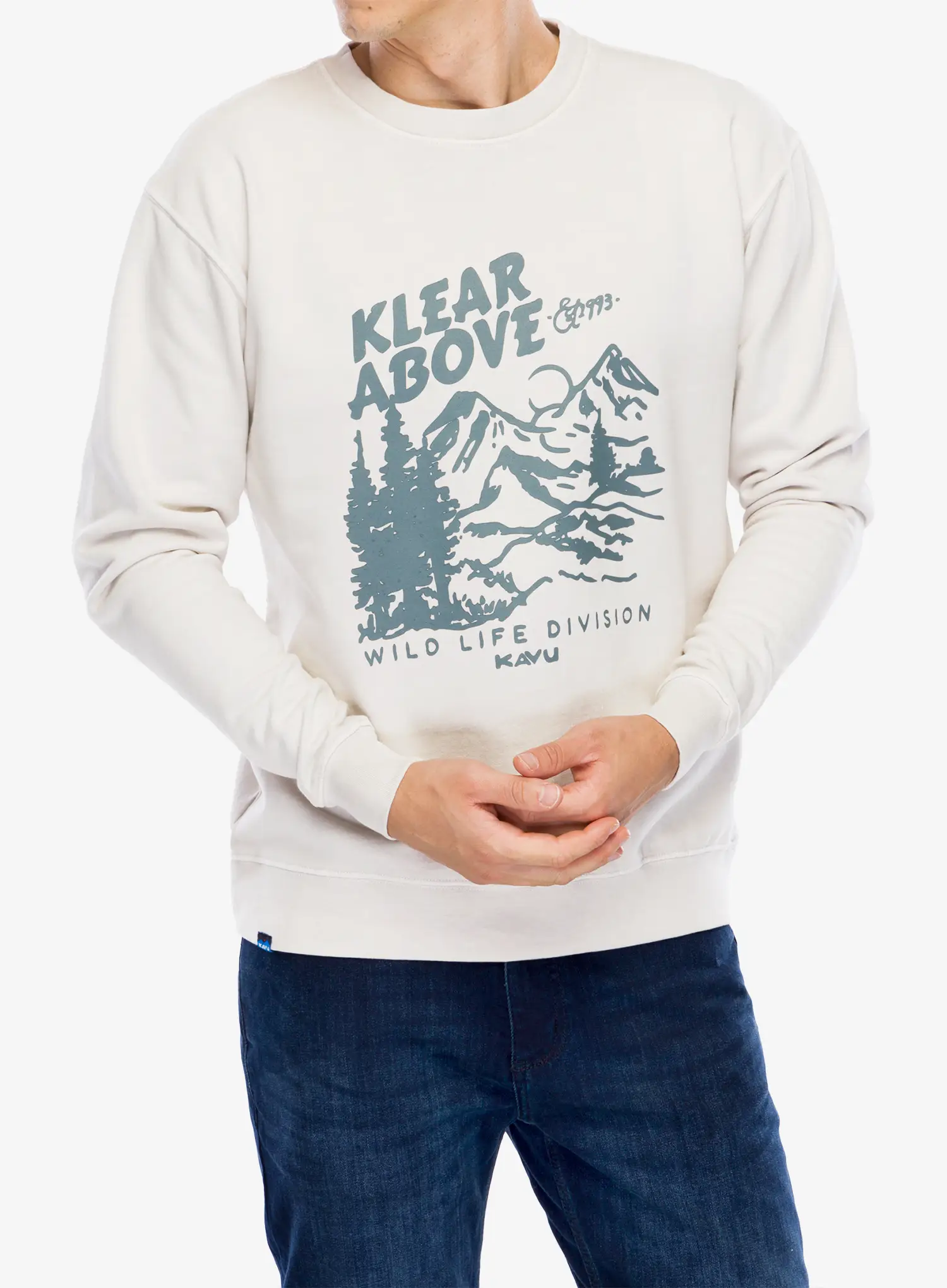 Dukserica Kavu Core Crew - oatmeal