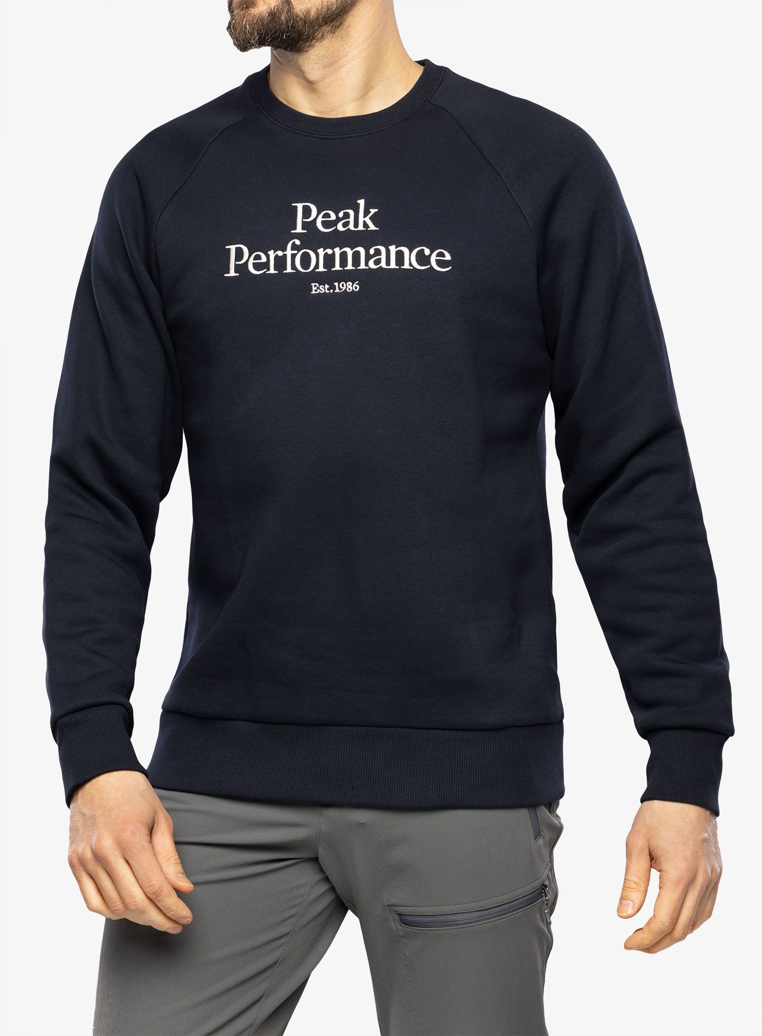 Dukserica Peak Performance Original Crew - blue shadow