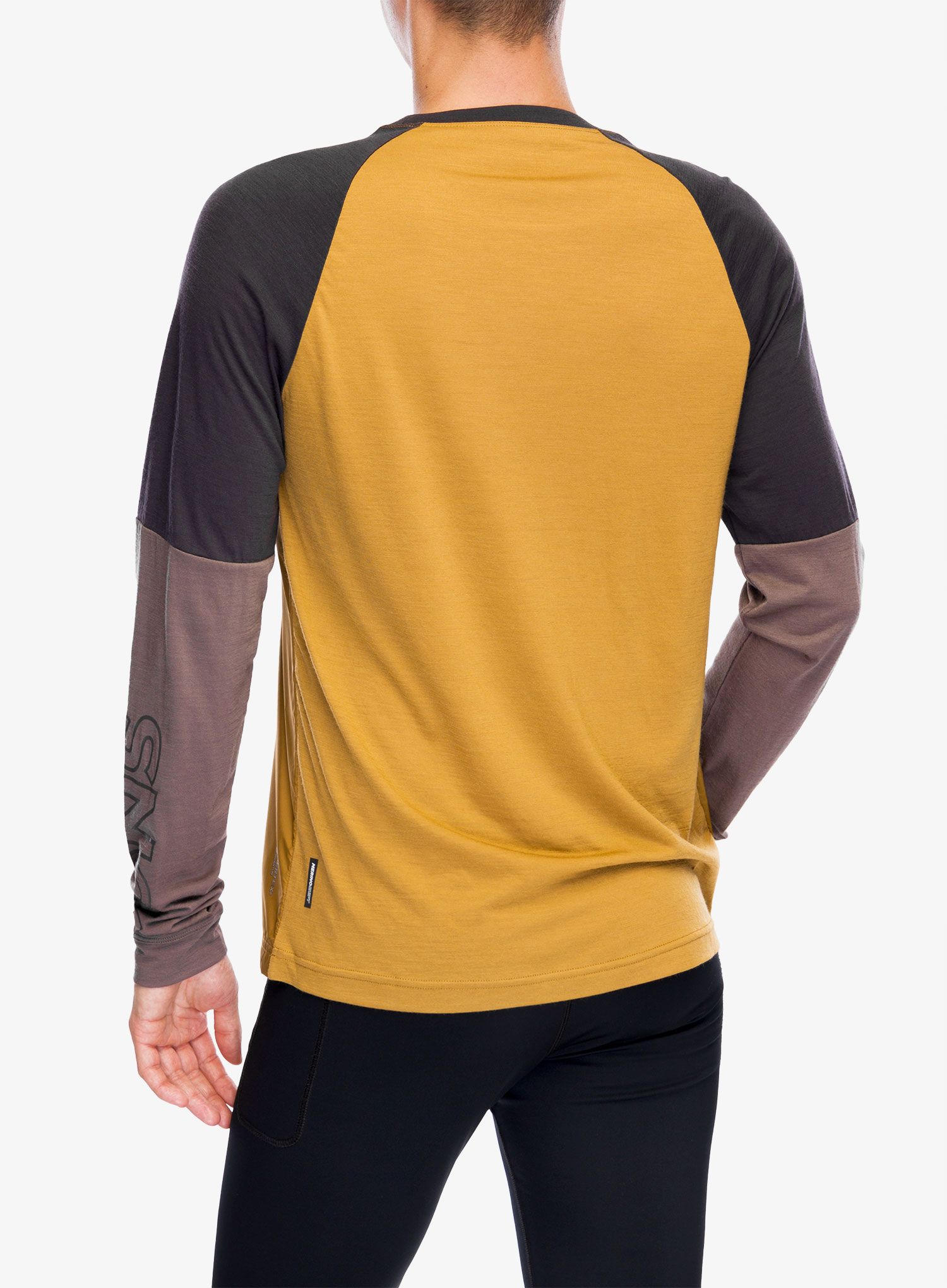 Biciklistička dukserica Mons Royale Tarn Merino Shift Wind Jersey - cumin dust