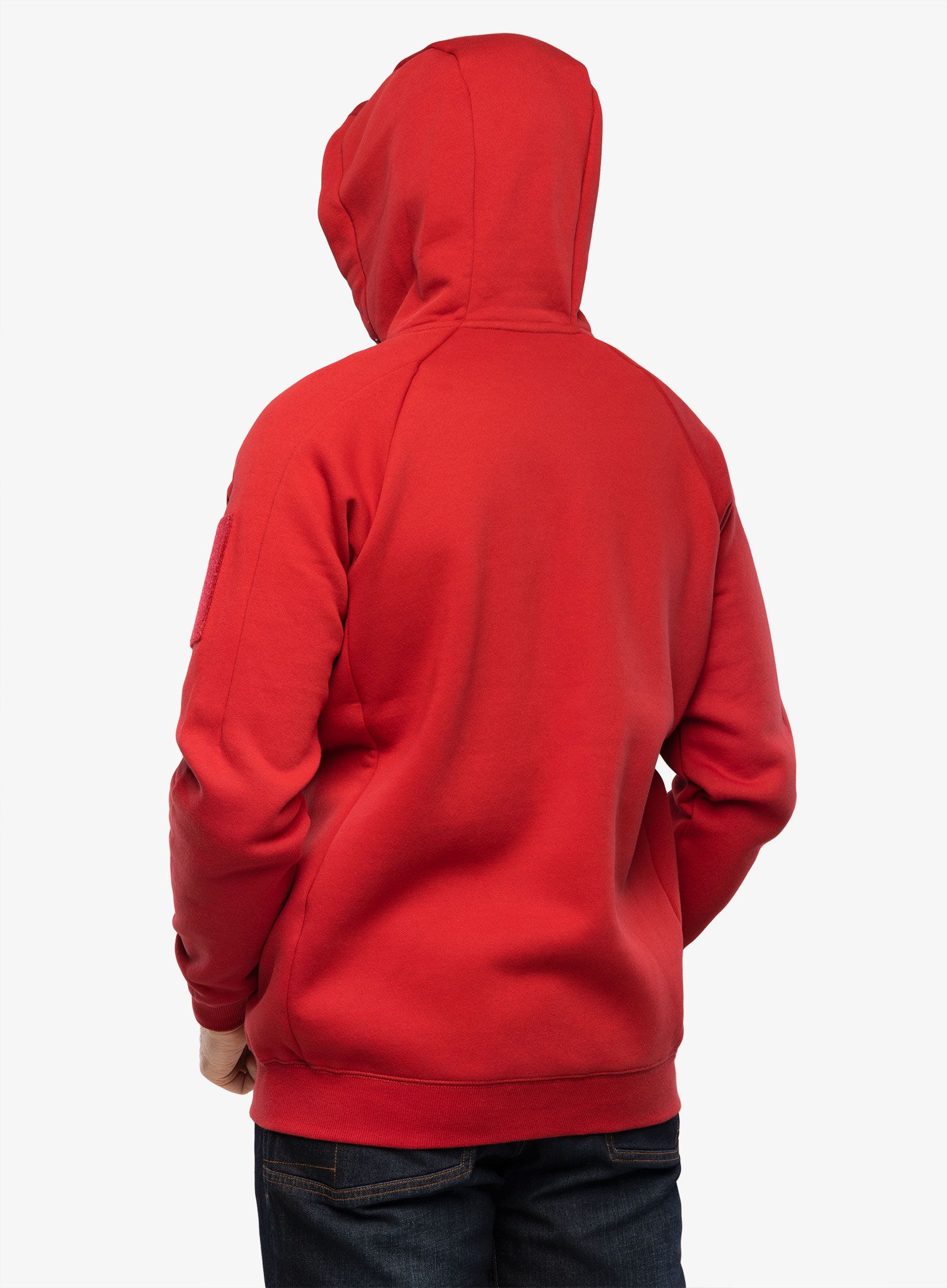 Taktička dukserica Helikon-Tex Urban Tactical Hoodie Lite Full Zip - red