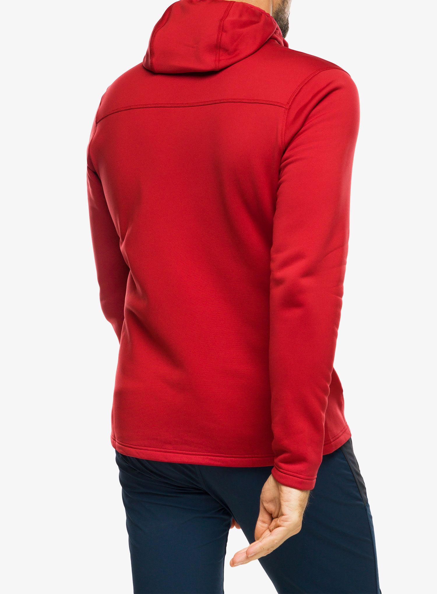 Majica s kapuljačom Montane Fury XT Hoodie - acer red