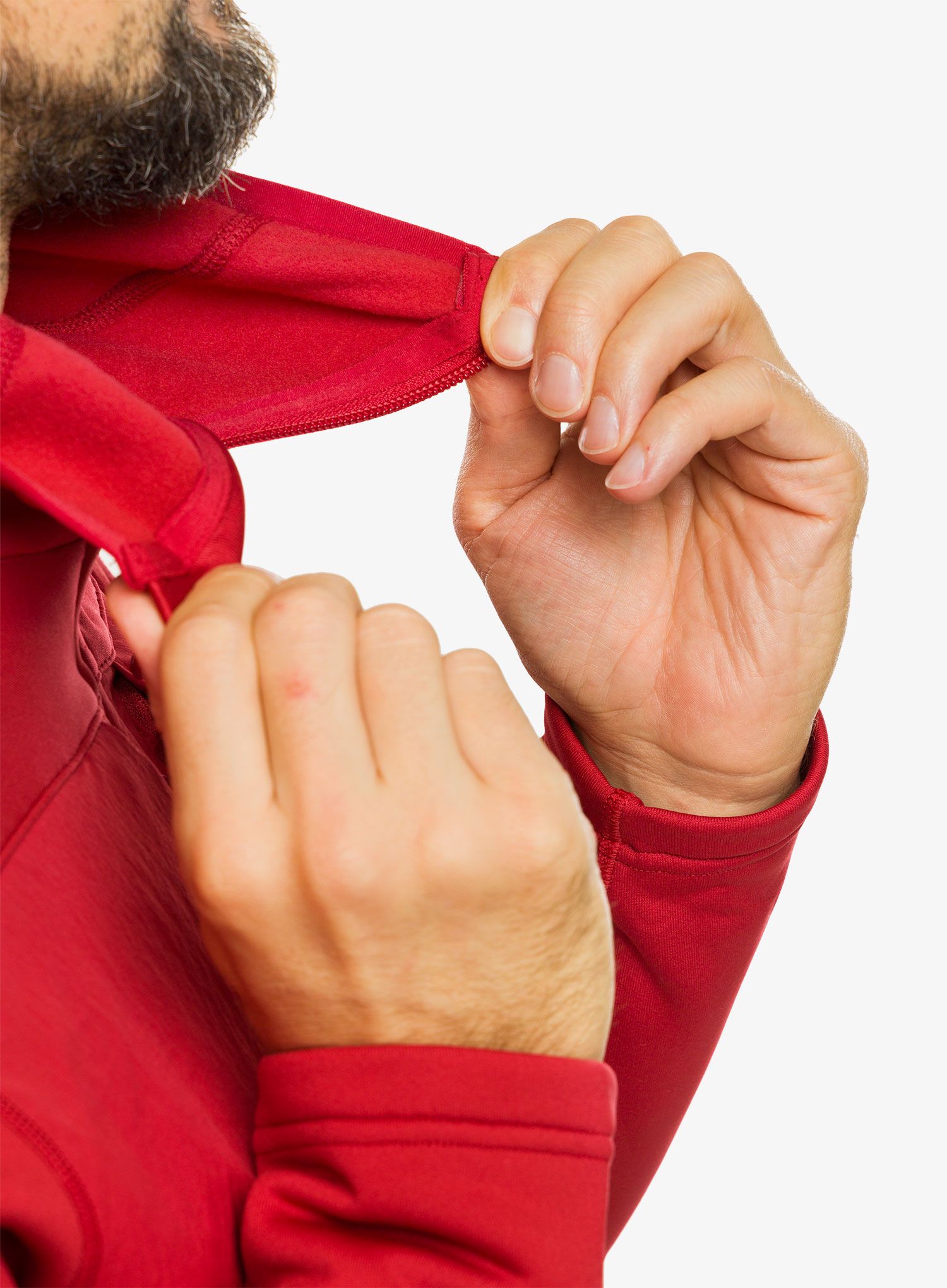 Majica s kapuljačom Montane Fury XT Hoodie - acer red