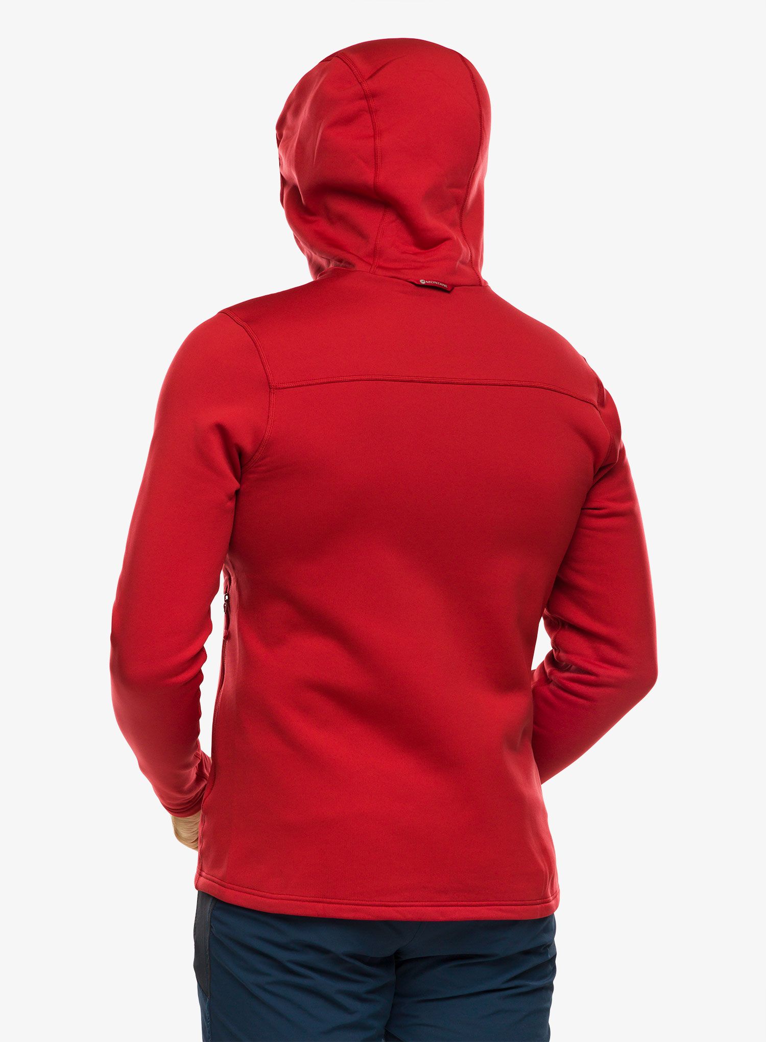 Majica s kapuljačom Montane Fury XT Hoodie - acer red