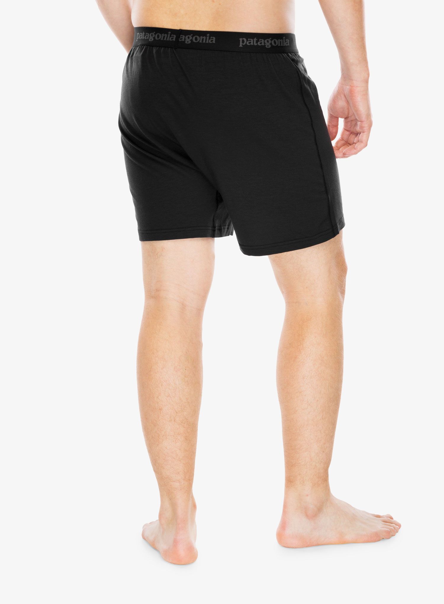 Termoaktivne bokserice Patagonia Essential Boxers - black