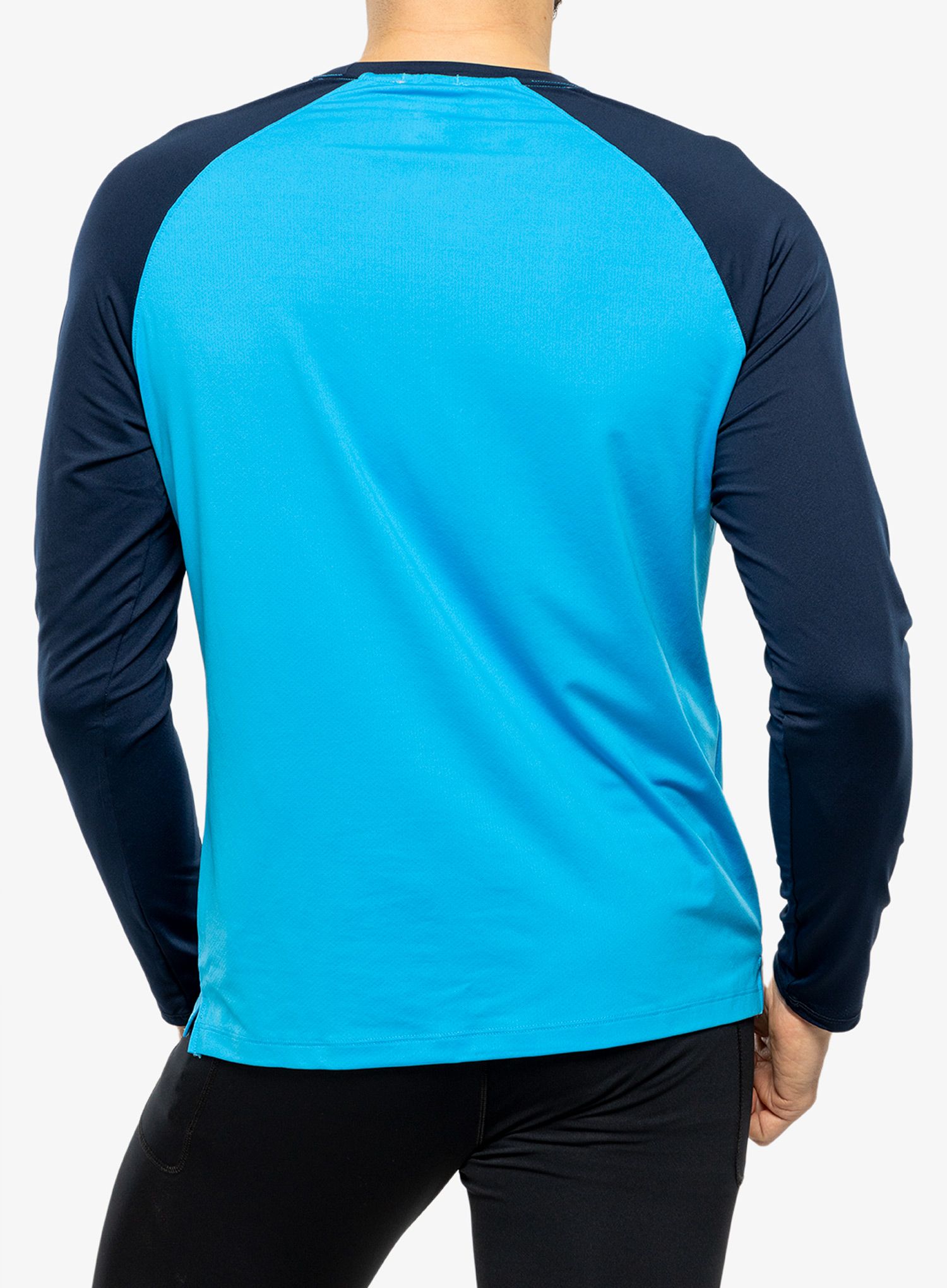 Dukserica za trčanje Brooks Atmosphere Long Sleeve 2.0 - spring break/navy