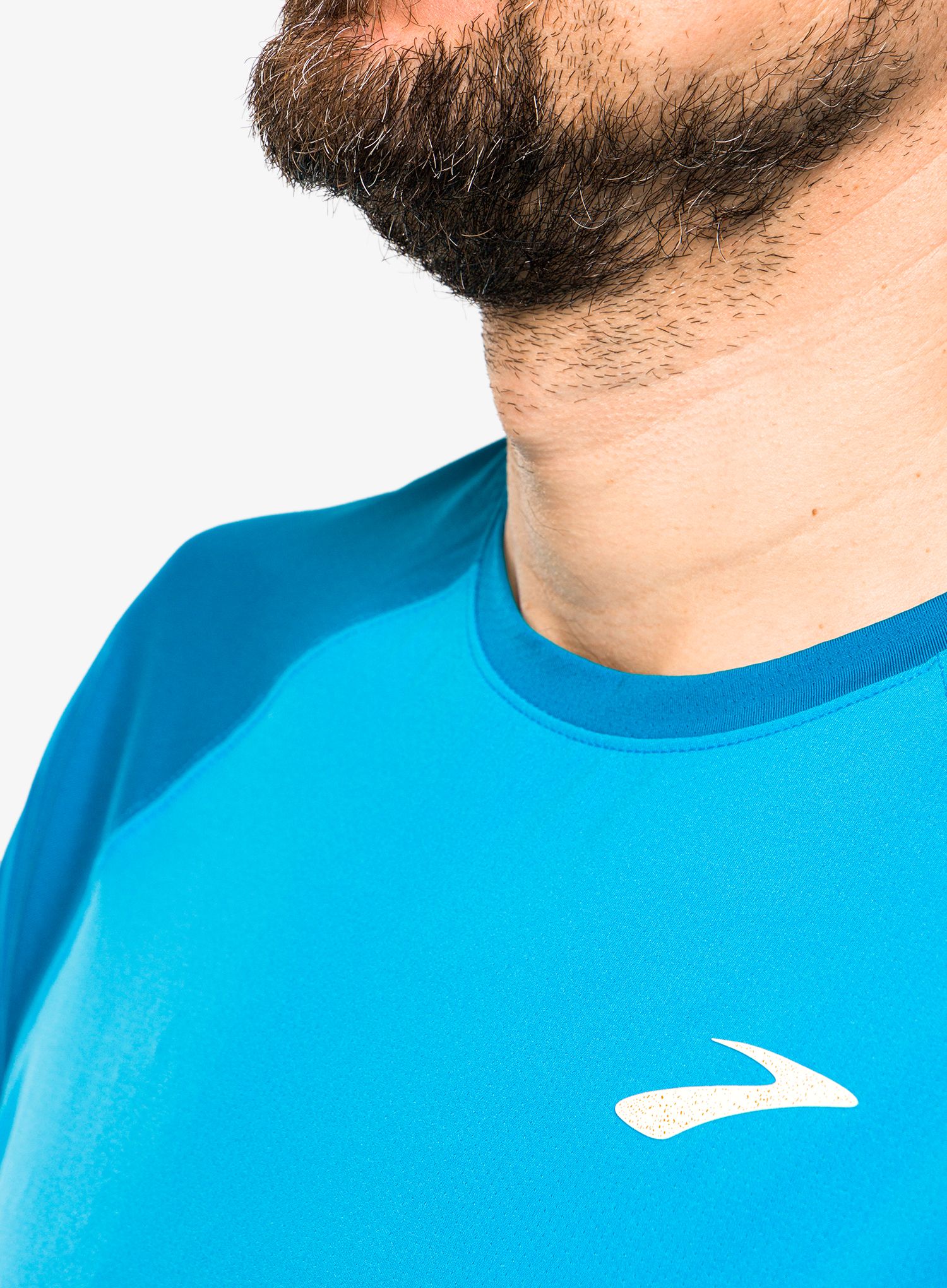 Majica za trčanje Brooks Atmosphere Short Sleeve 2.0 - hyper blue/pacific
