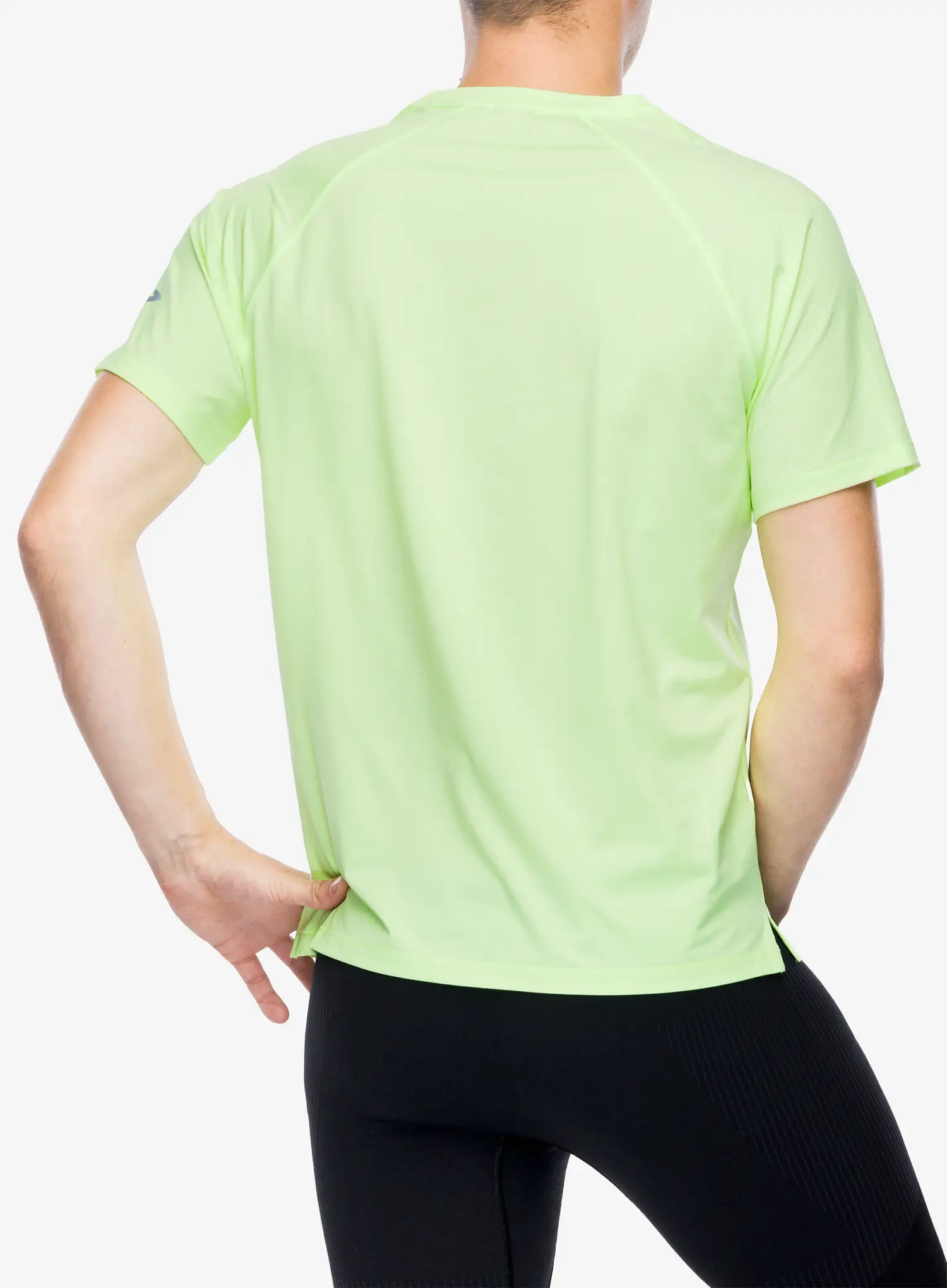 Brzosušeća majica Brooks Atmosphere Short Sleeve 2.0 - lime/elevate