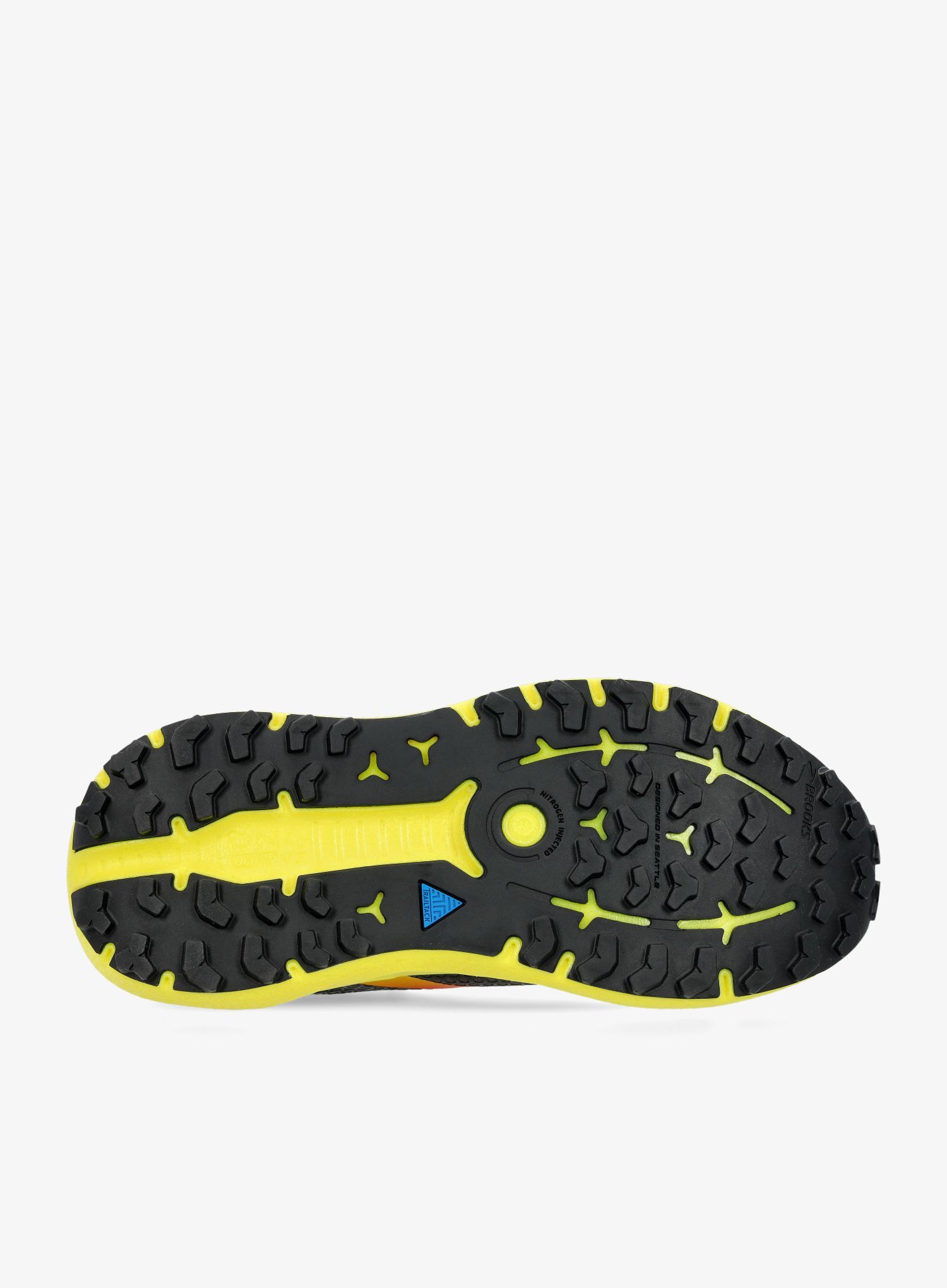 Tenisice za trail trčanje Brooks Caldera 6 - black/fiery red/blazing yellow