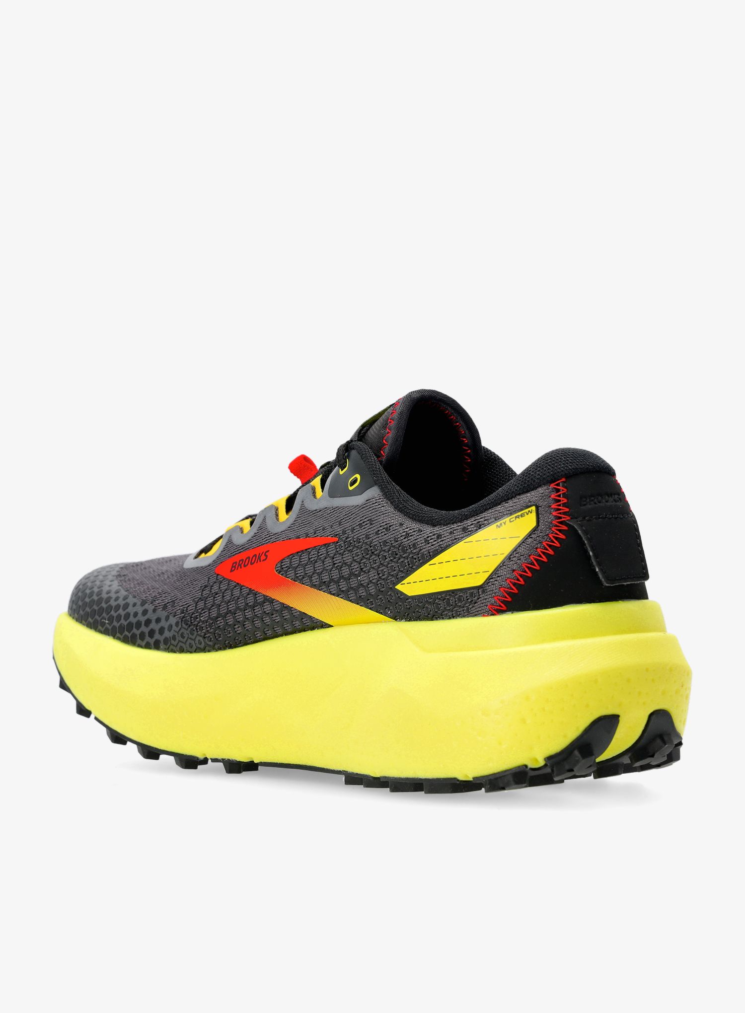 Tenisice za trail trčanje Brooks Caldera 6 - black/fiery red/blazing yellow