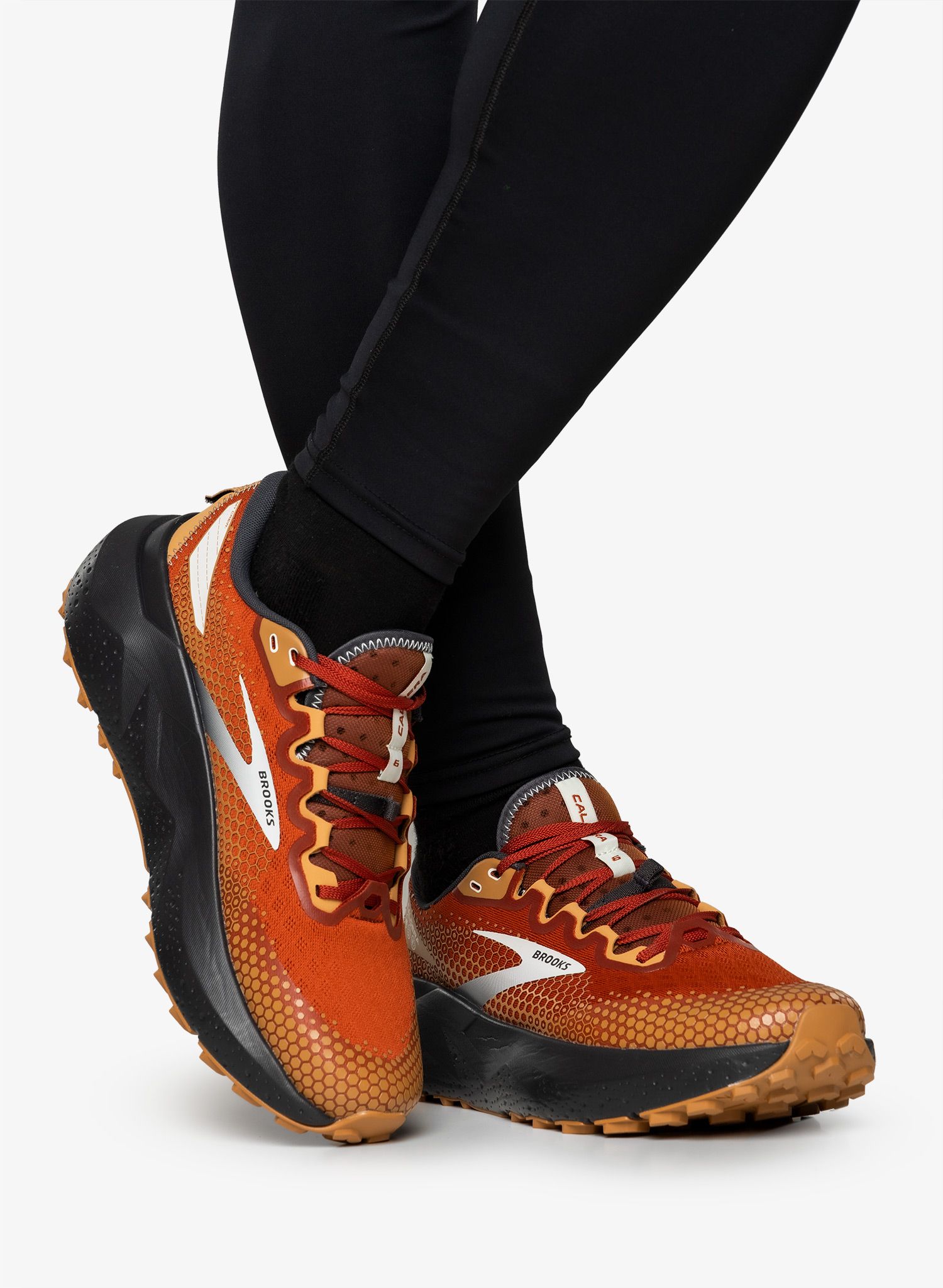 Tenisice za trail trčanje Brooks Caldera 6 - rooibos/biscuit/peacoat