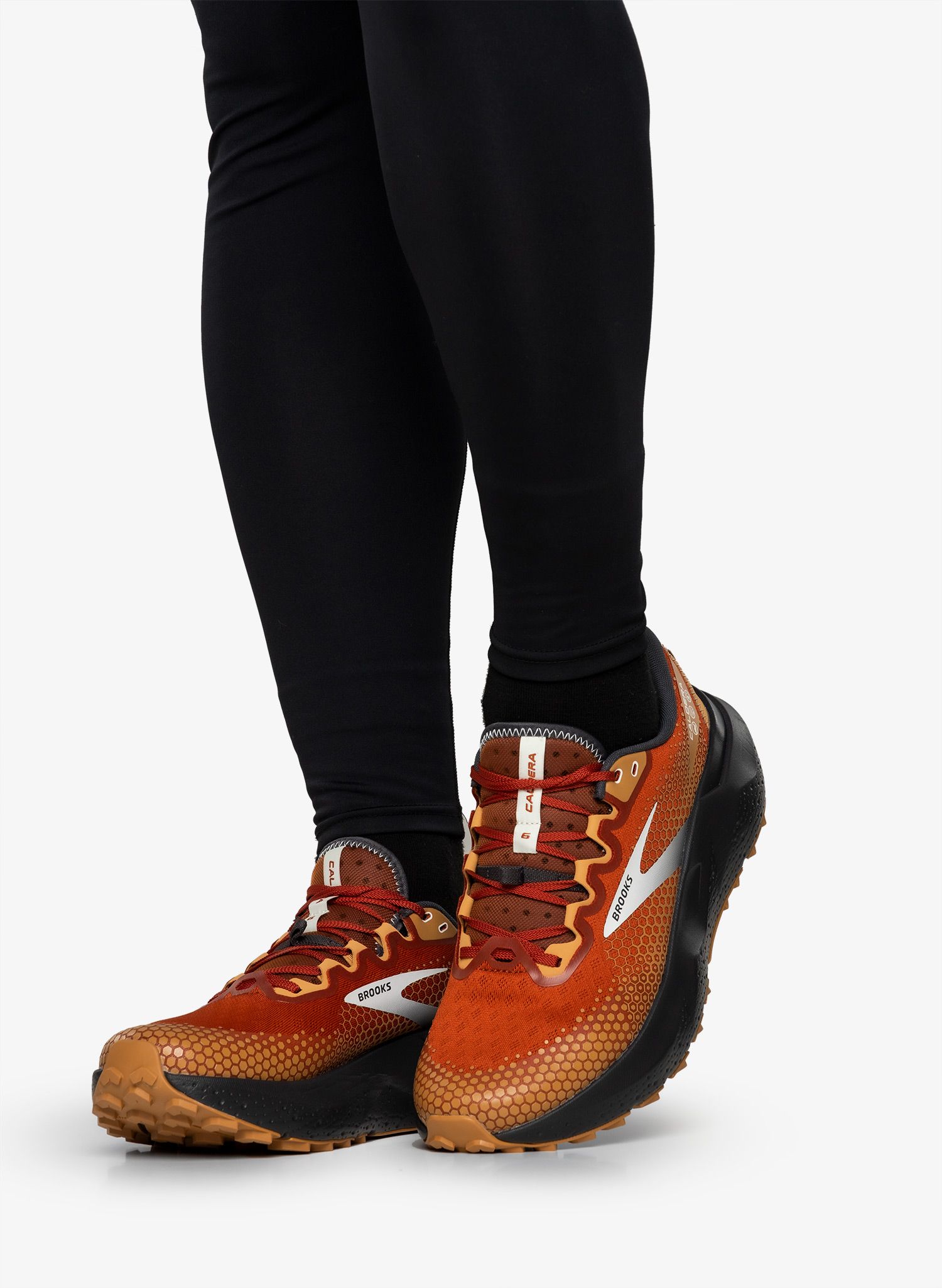 Tenisice za trail trčanje Brooks Caldera 6 - rooibos/biscuit/peacoat