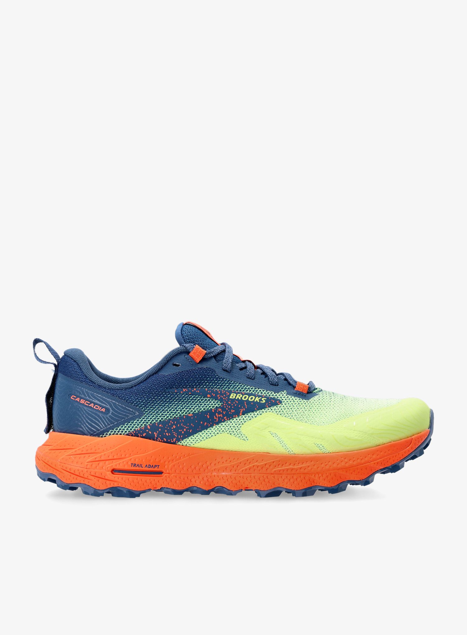 Tenisice za trail trčanje Brooks Cascadia 17 - sharp green/navy/firecracker